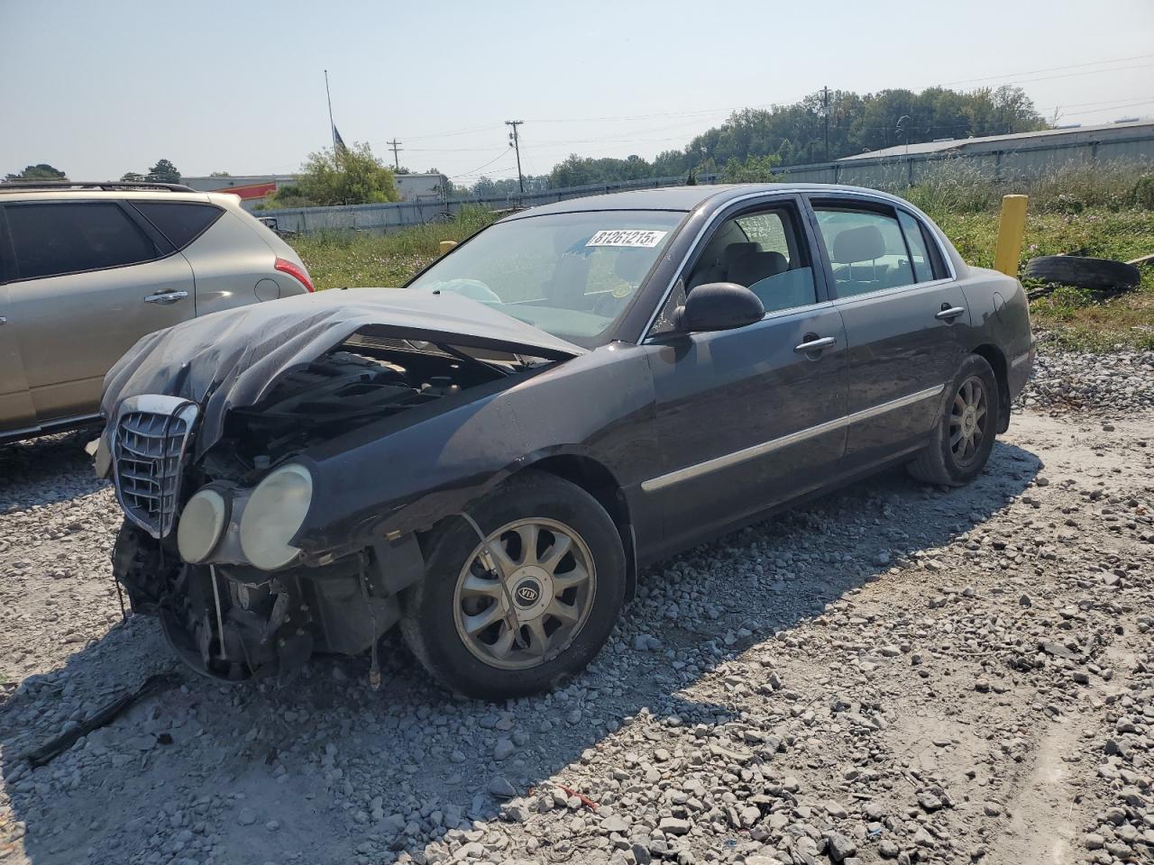 2006 Kia Amanti Black vin: KNALD124065099189