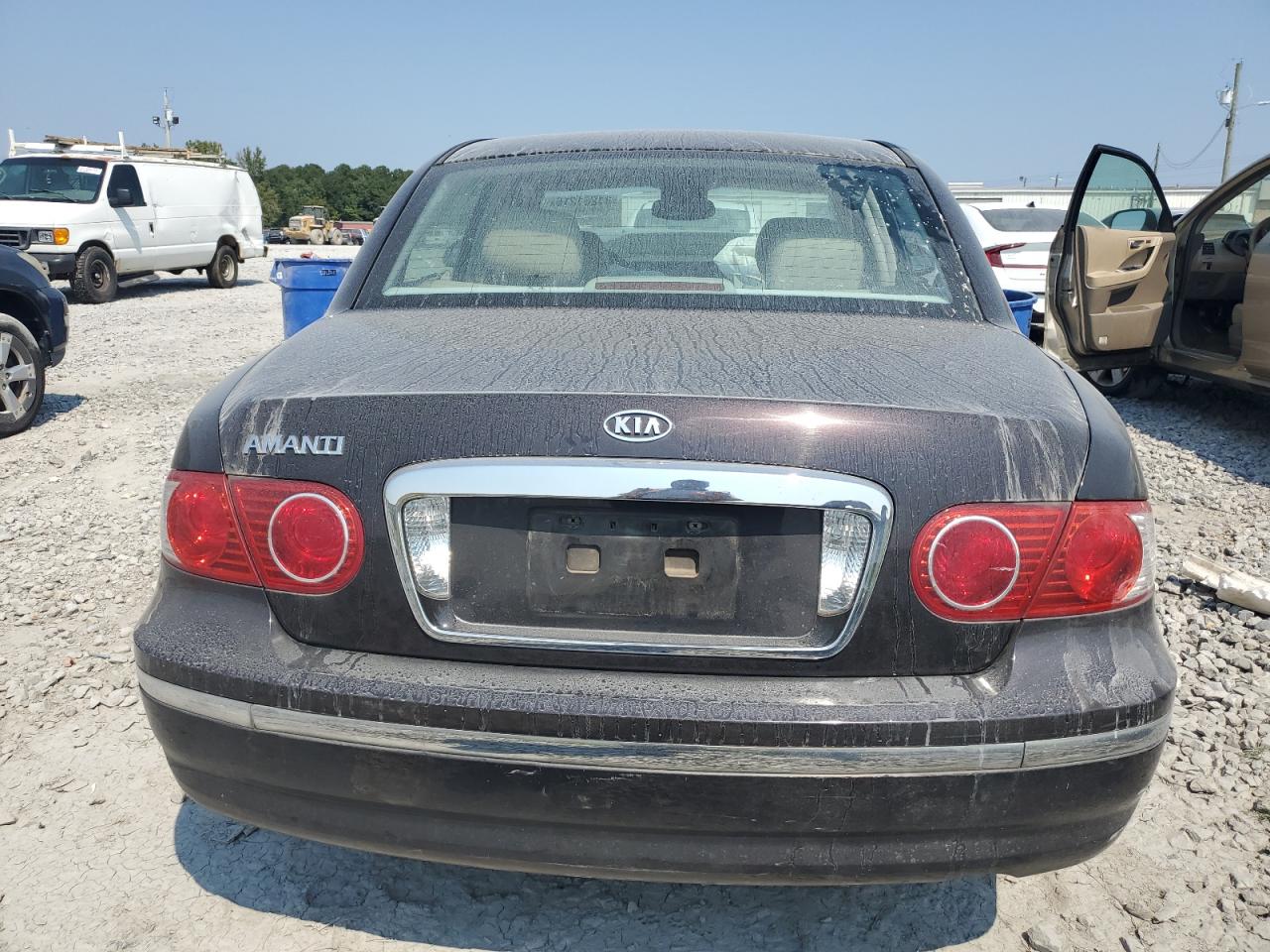 2006 Kia Amanti Black vin: KNALD124065099189