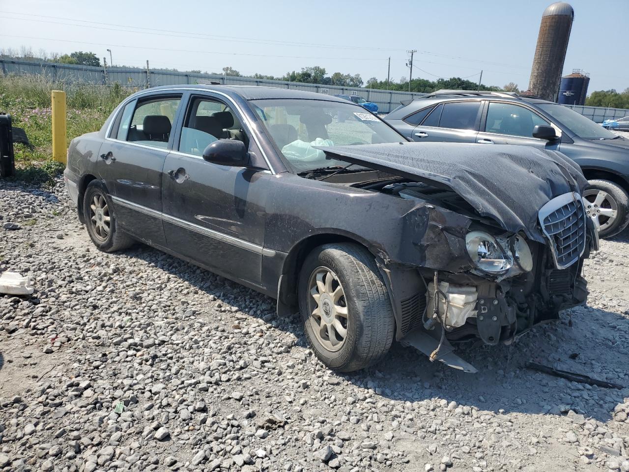 2006 Kia Amanti Black vin: KNALD124065099189