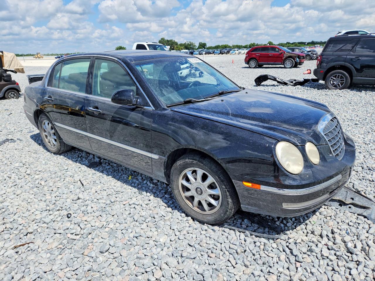 2005 Kia Amanti Base Black vin: KNALD124155076034