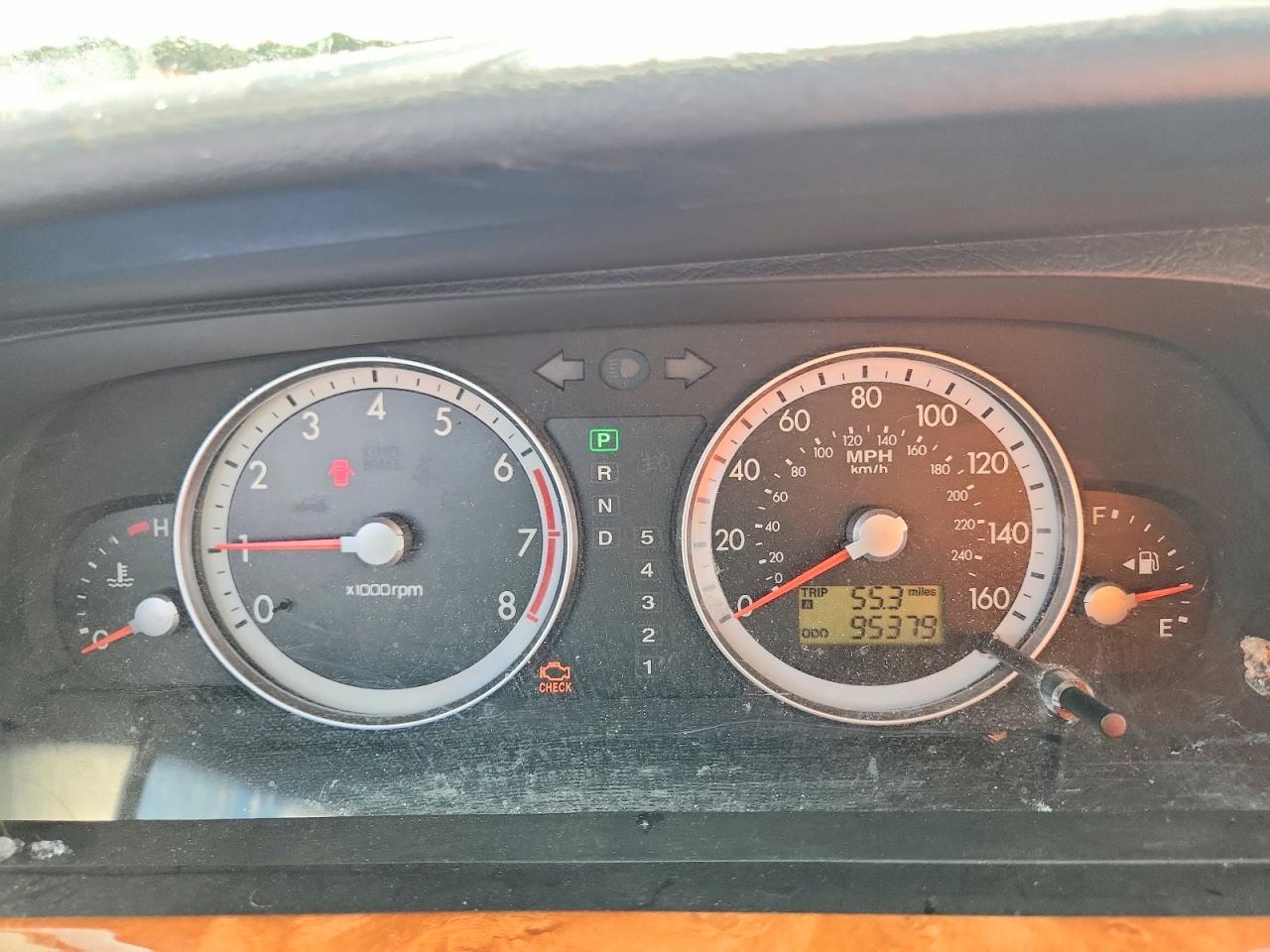 2005 Kia Amanti Base Black vin: KNALD124155076034