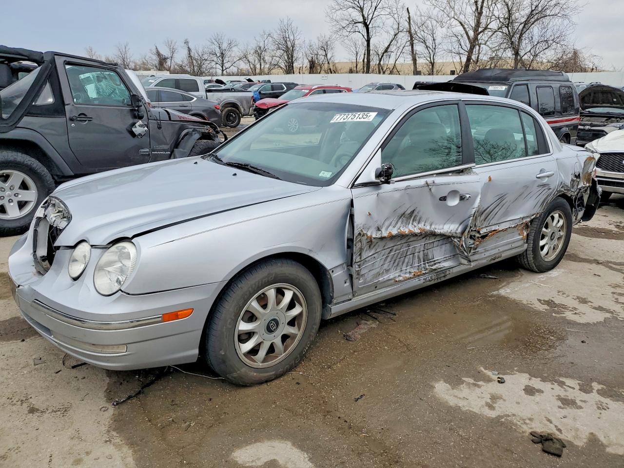 2006 Kia Amanti Серебряный vin: KNALD124265100441