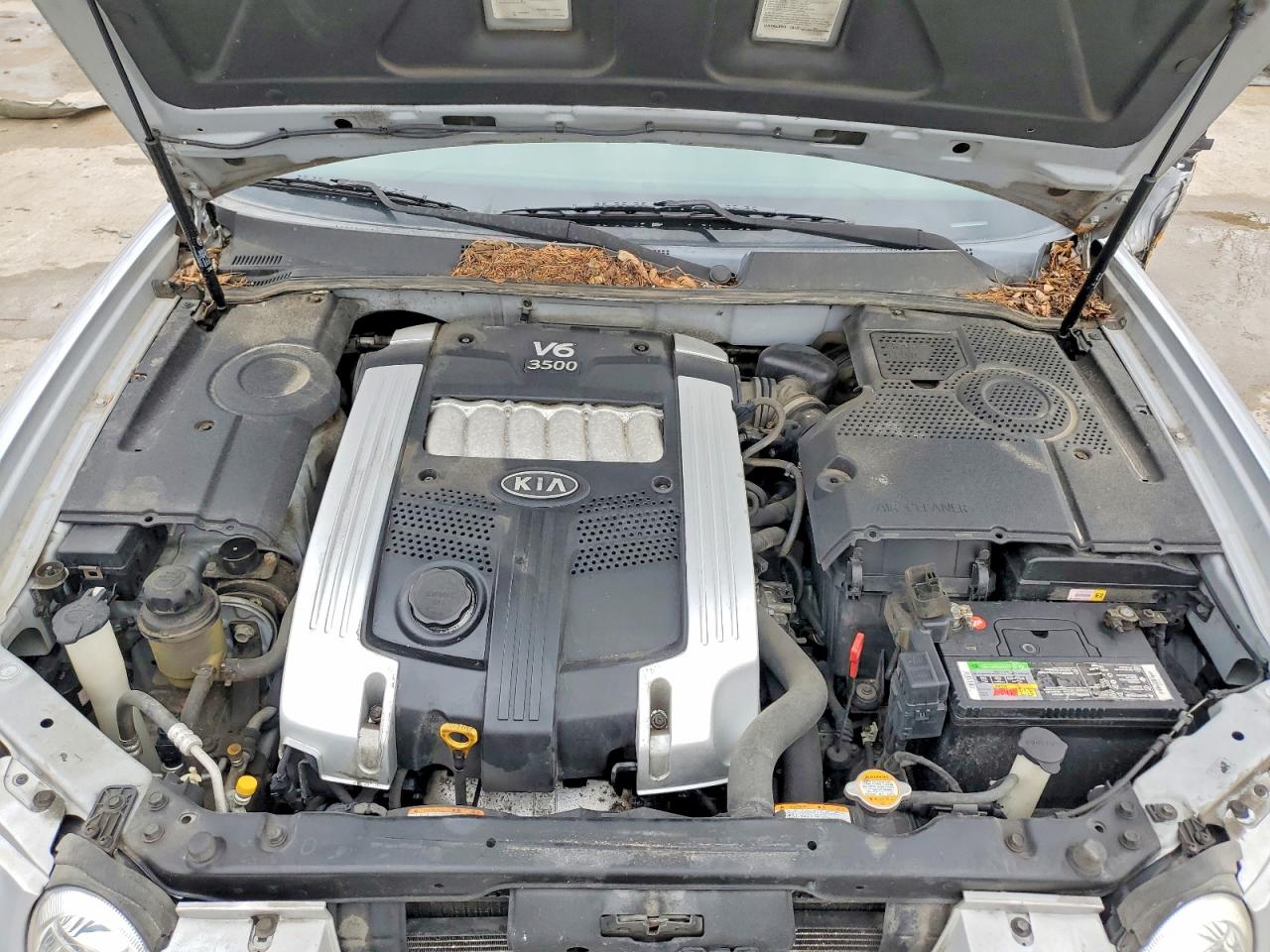 2006 Kia Amanti Серебряный vin: KNALD124265100441