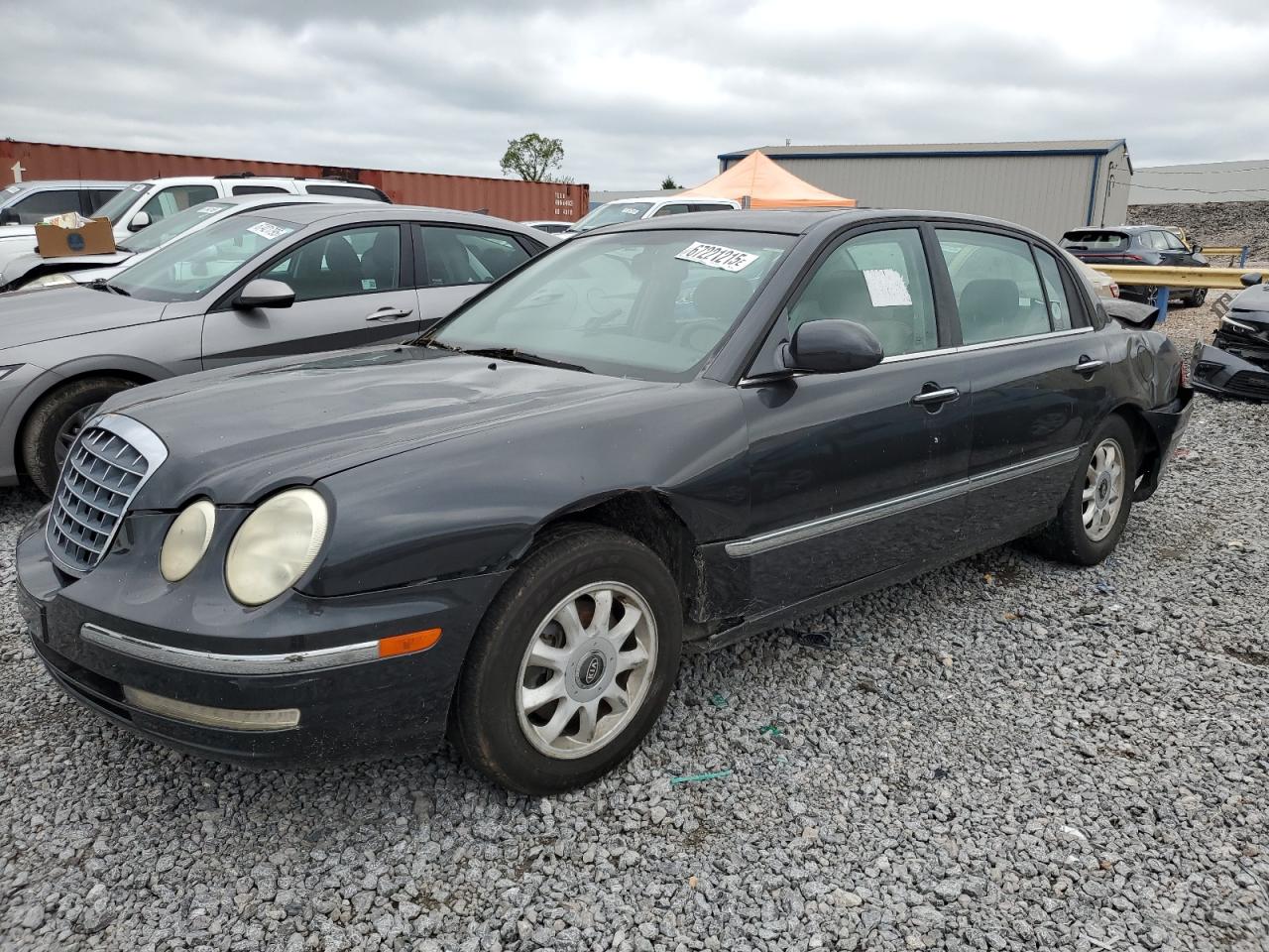 2006 Kia Amanti Черный vin: KNALD124465085103