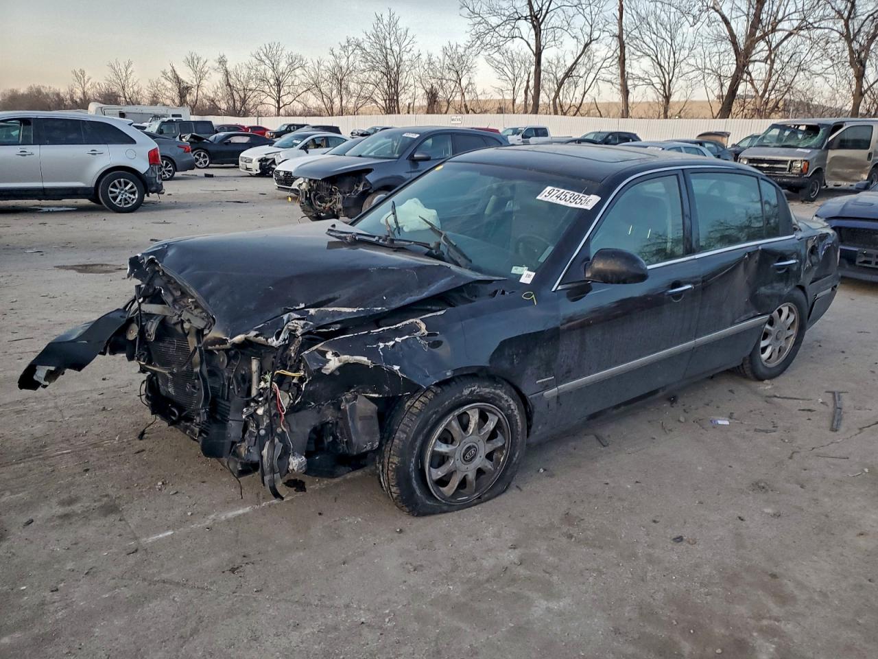 2006 Kia Amanti Black vin: KNALD124565098443