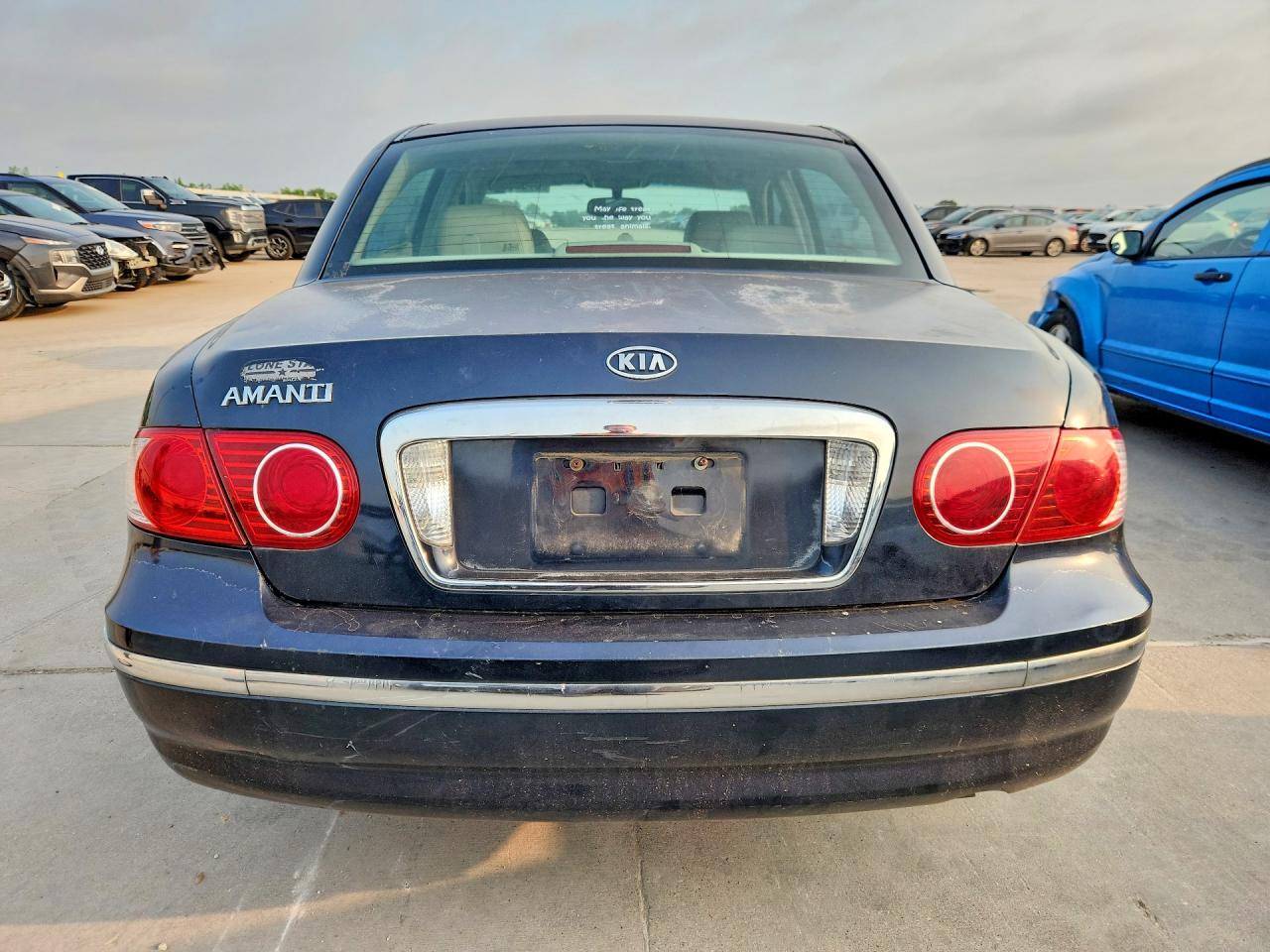 2006 Kia Amanti Base Синий vin: KNALD124565098930