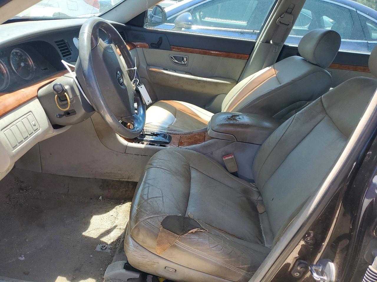 2006 Kia Amanti Base Black vin: KNALD124665086138