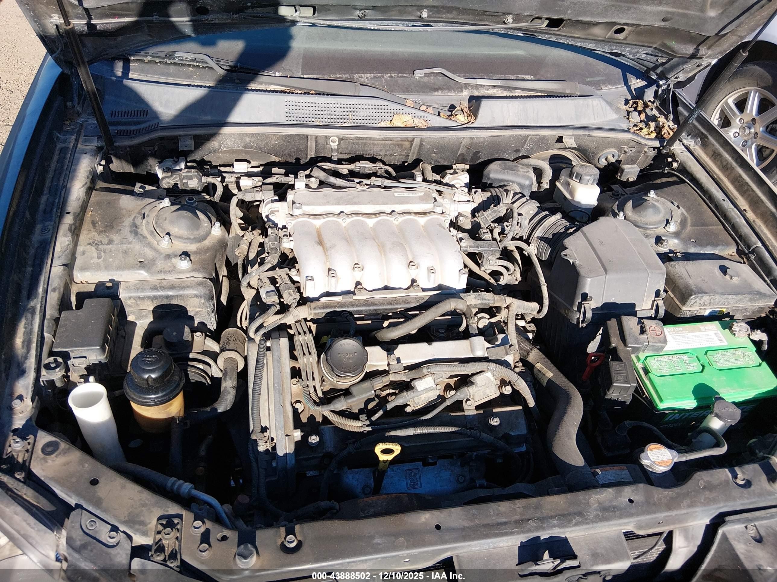 2006 Kia Amanti   Black vin: KNALD124765088464