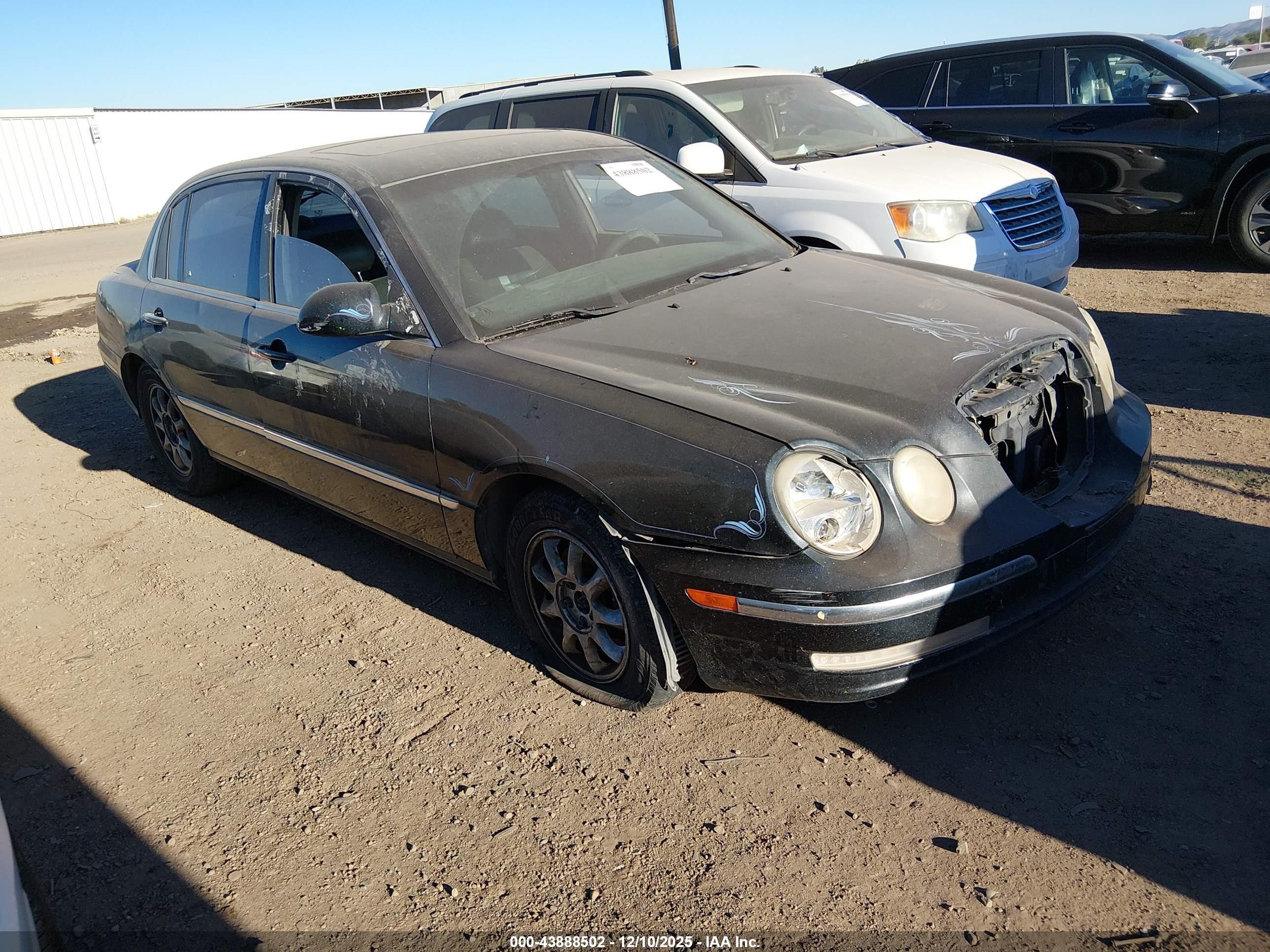 2006 Kia Amanti   Black vin: KNALD124765088464