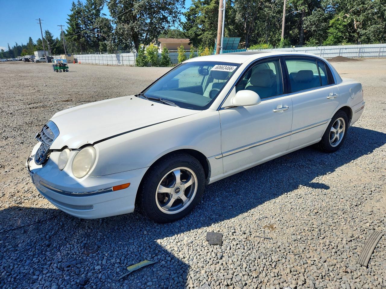 2006 Kia Amanti Base Белый vin: KNALD124765105683