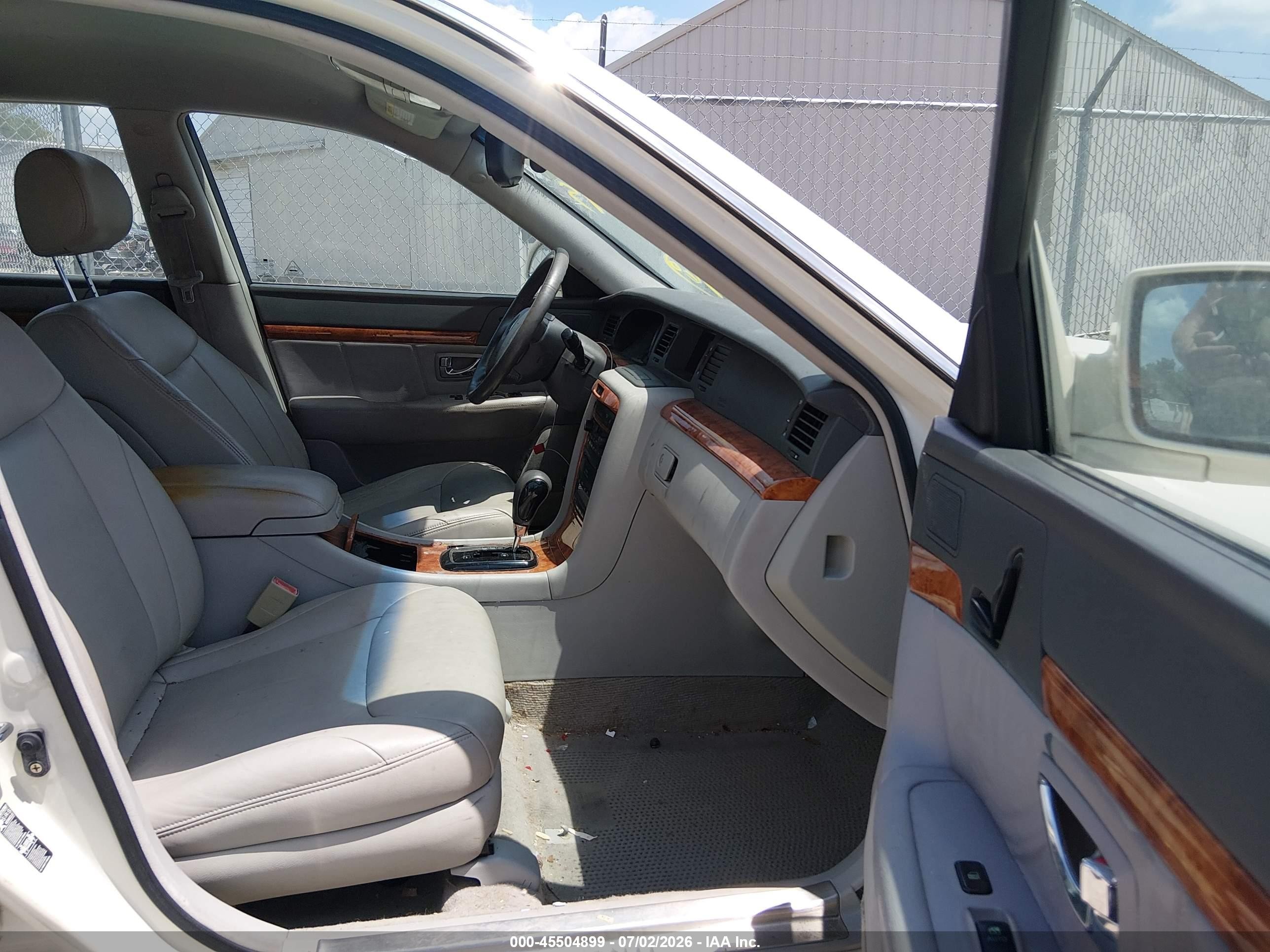 2005 Kia Amanti   White vin: KNALD124855067802