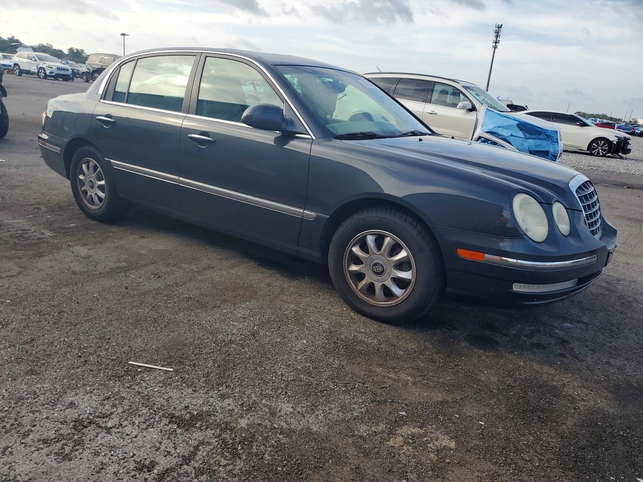 2005 Kia Amanti Base Gray vin: KNALD124955080493