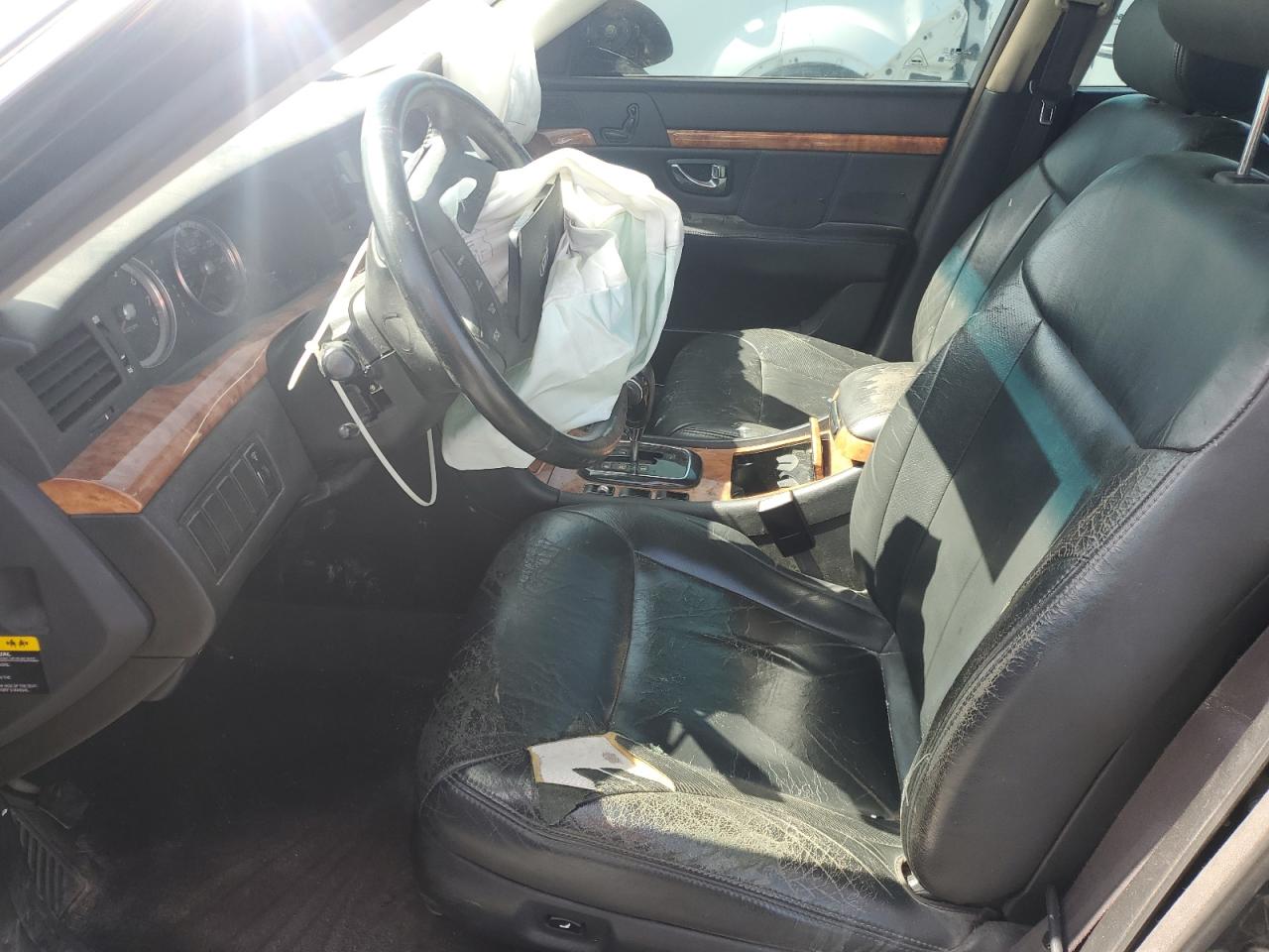 2004 Kia Amanti Base Black vin: KNALD124X45038185