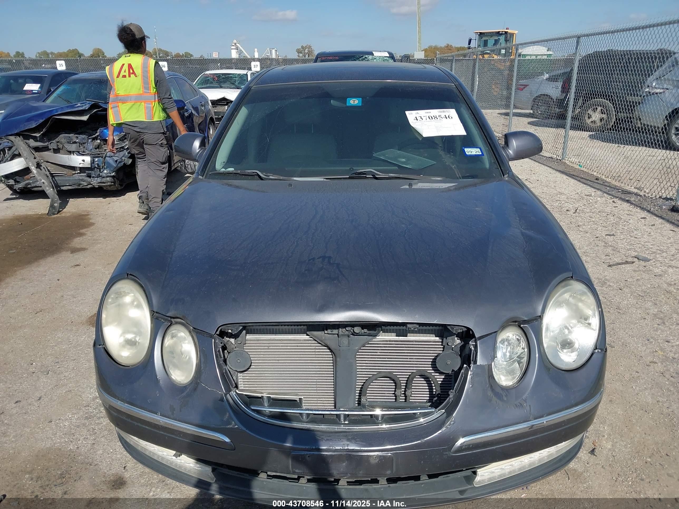 2008 Kia Amanti   Серый vin: KNALD125085144868