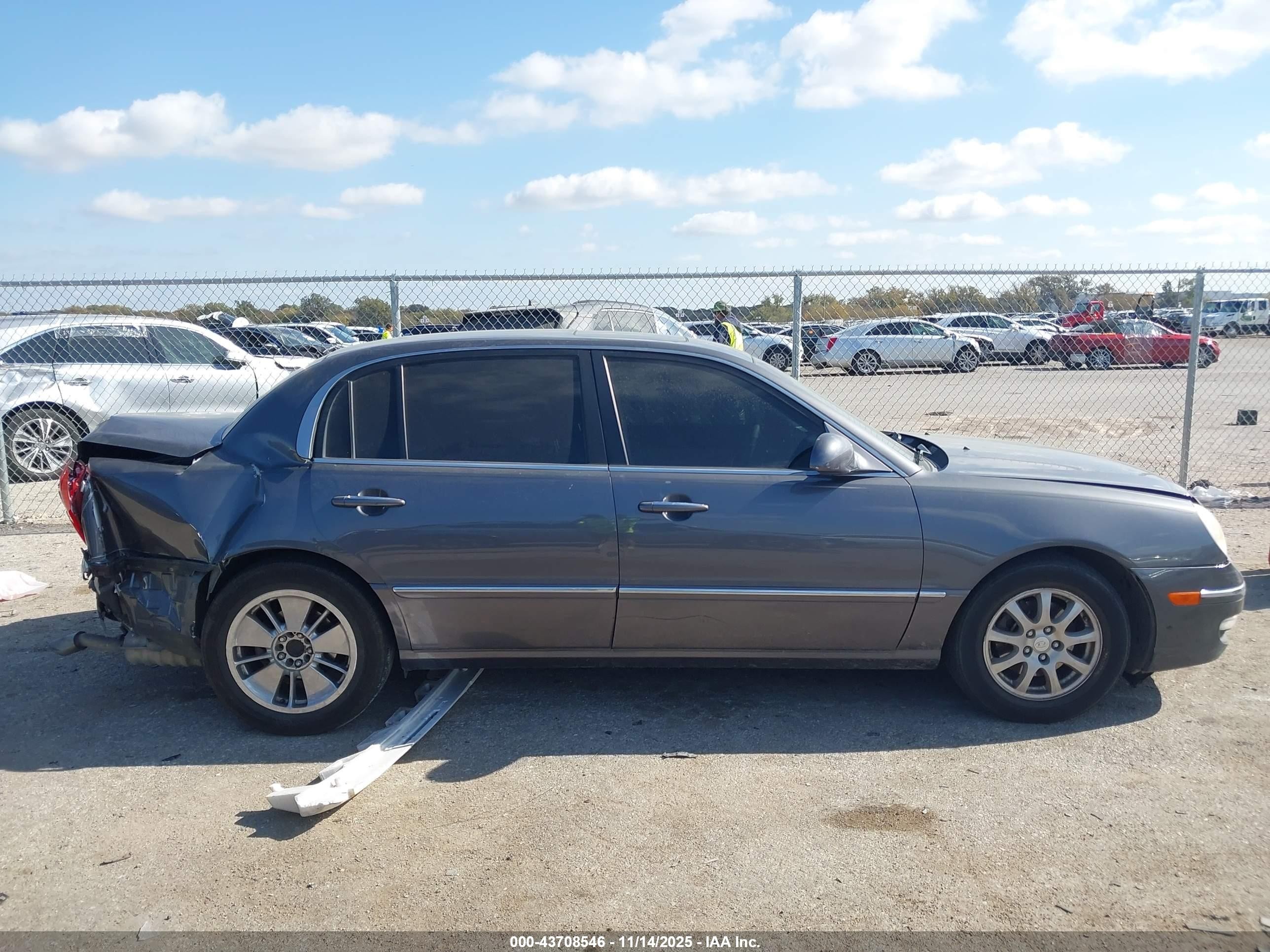 2008 Kia Amanti   Серый vin: KNALD125085144868