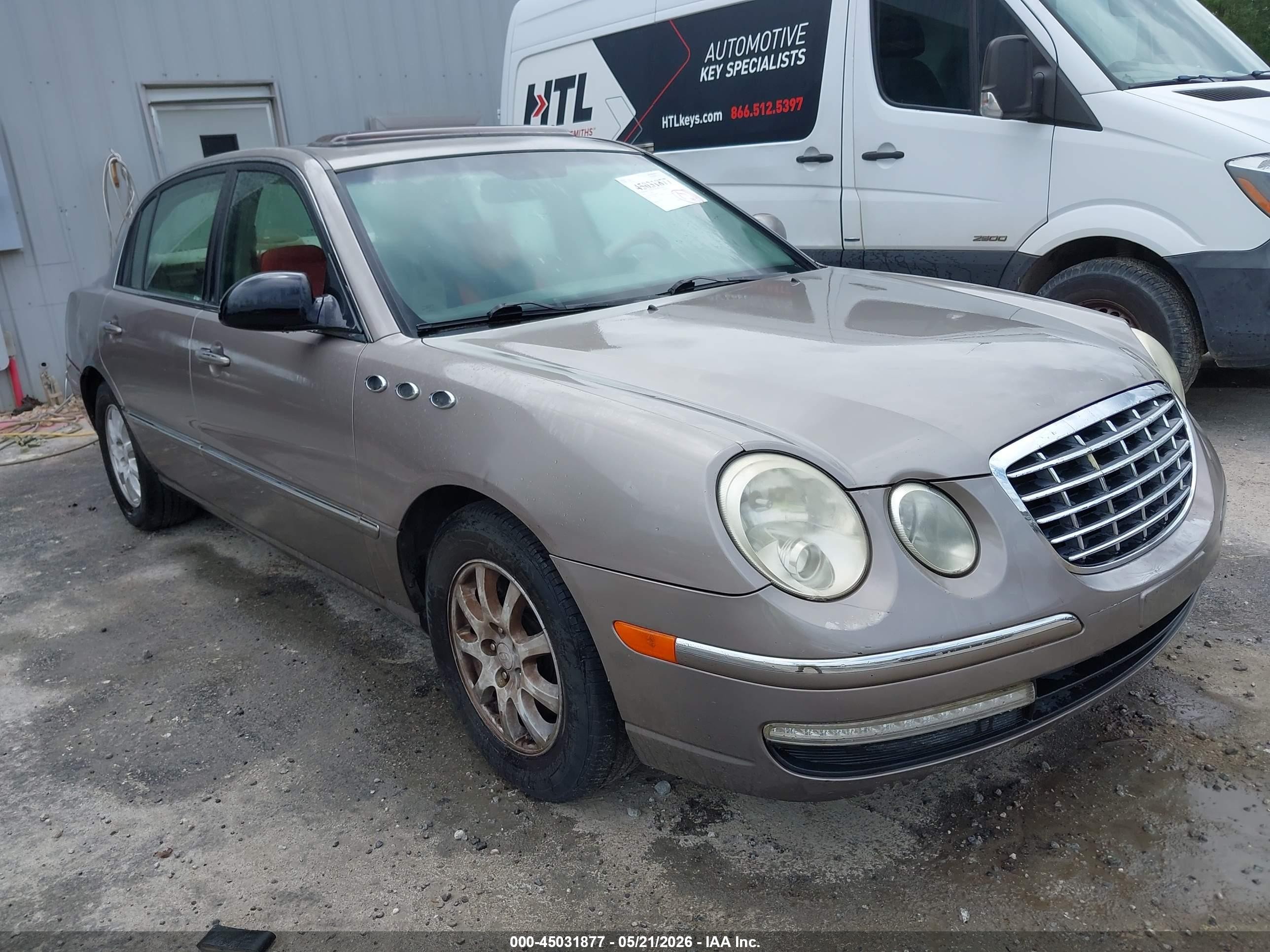 2008 Kia Amanti   Серый vin: KNALD125185160948