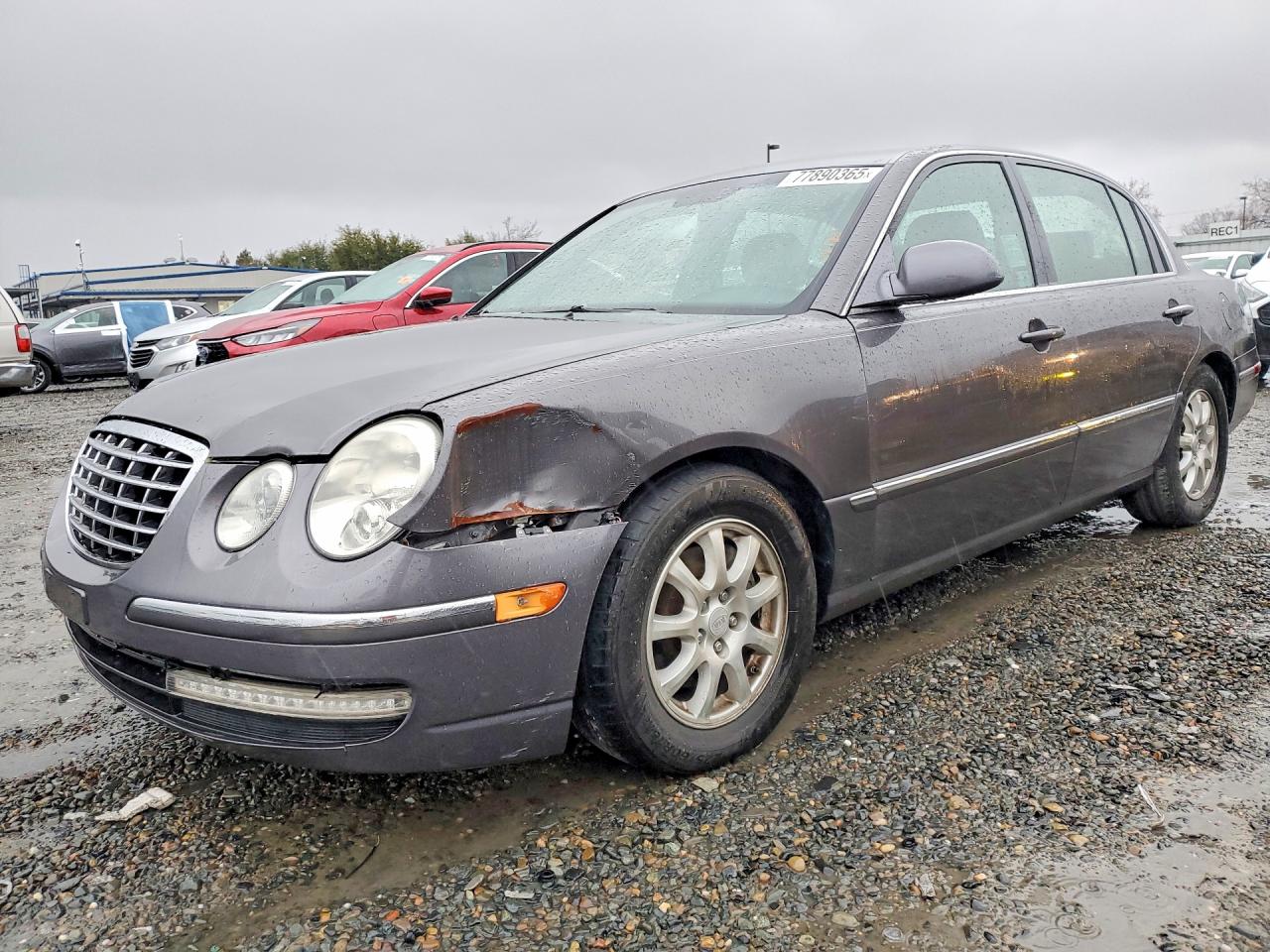 2008 Kia Amanti Серый vin: KNALD125185167902