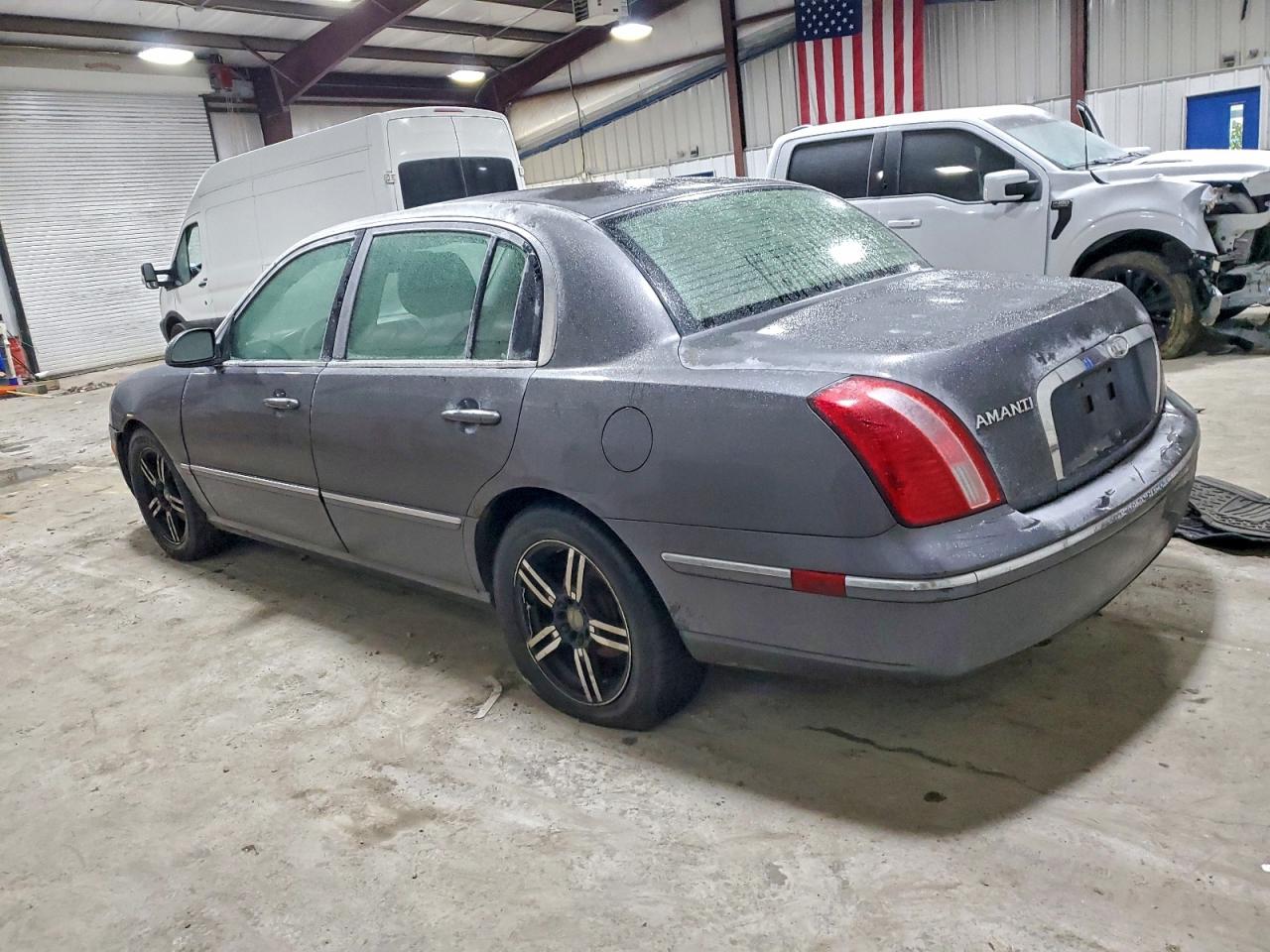 2008 Kia Amanti Gray vin: KNALD125185168595