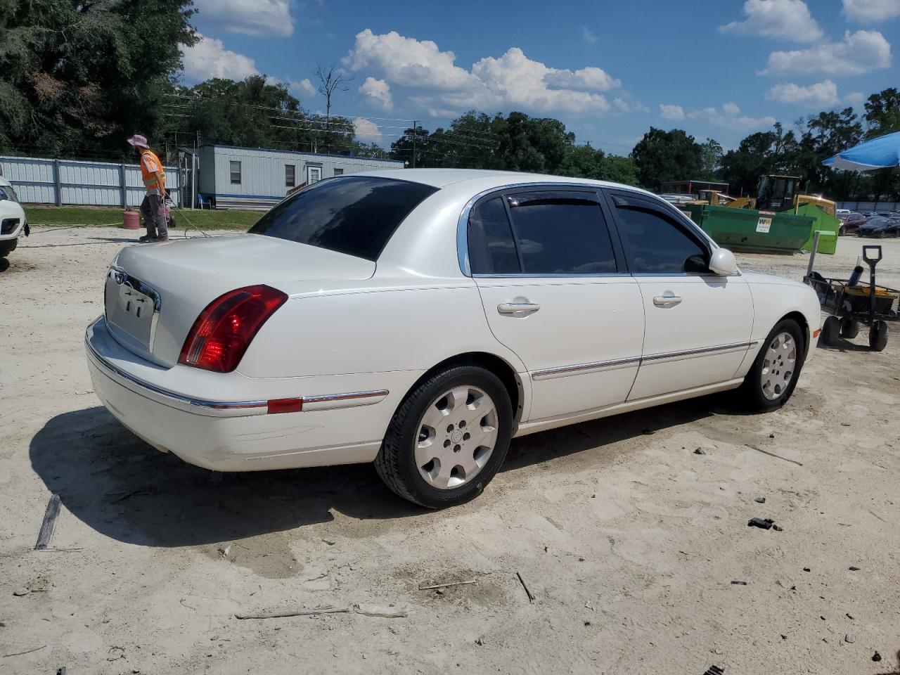 2008 Kia Amanti White vin: KNALD125285143902
