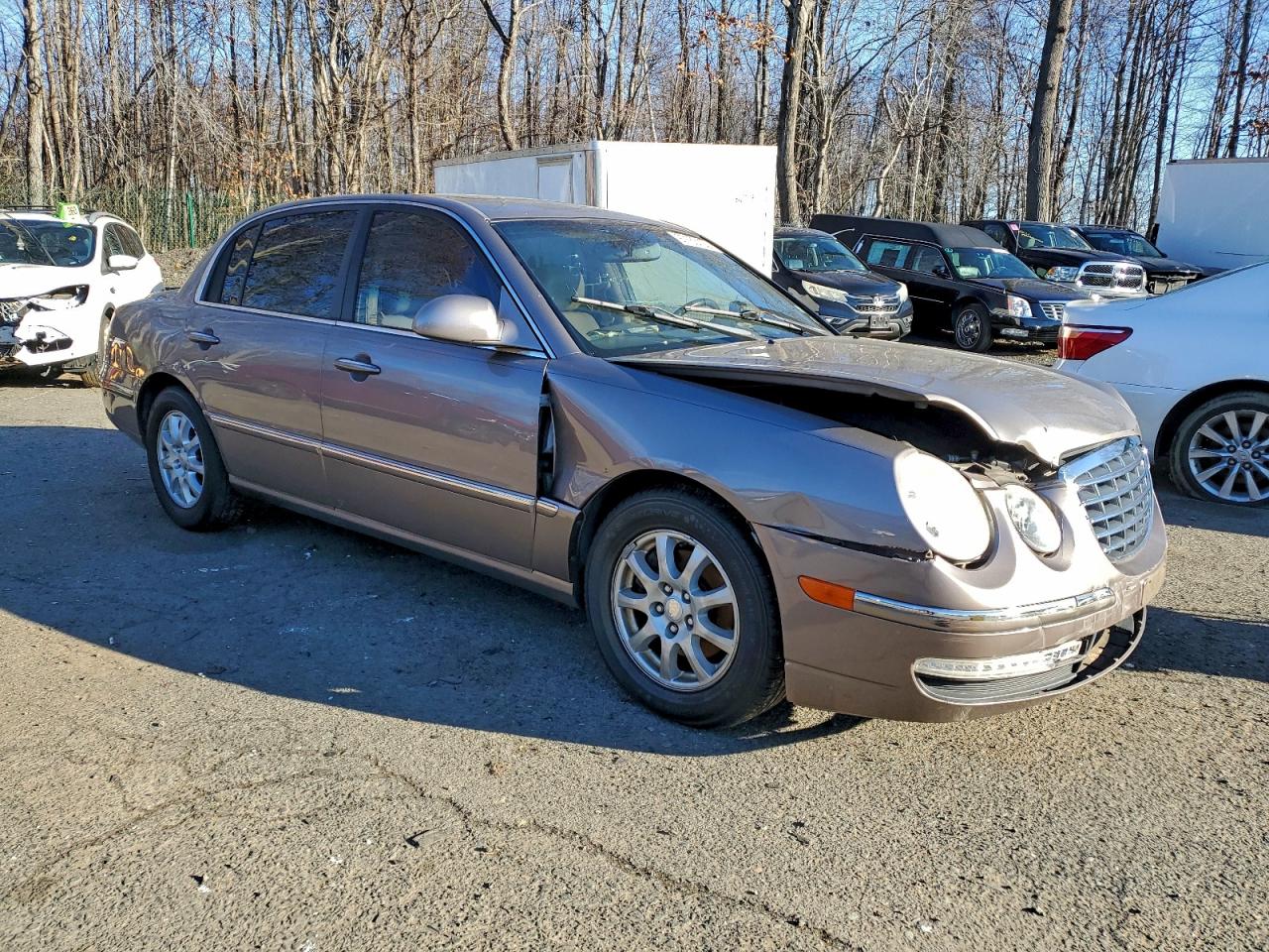 2008 Kia Amanti Tan vin: KNALD125285145973