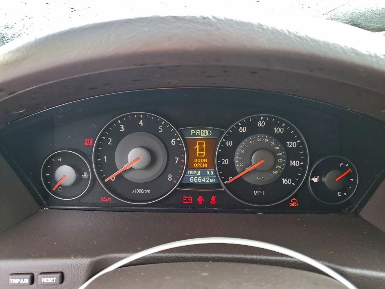 2008 Kia Amanti Tan vin: KNALD125285145973