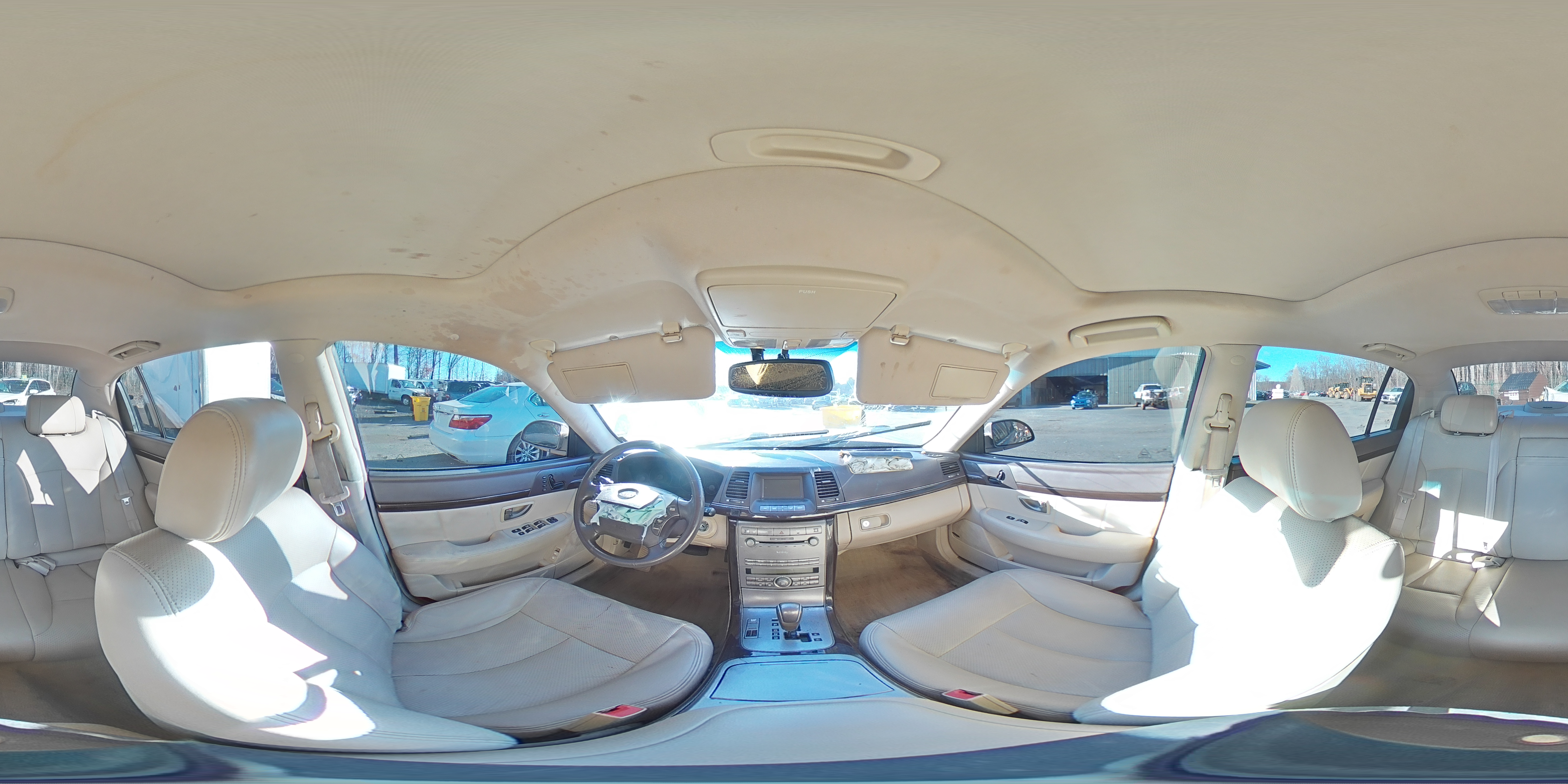 2008 Kia Amanti Tan vin: KNALD125285145973