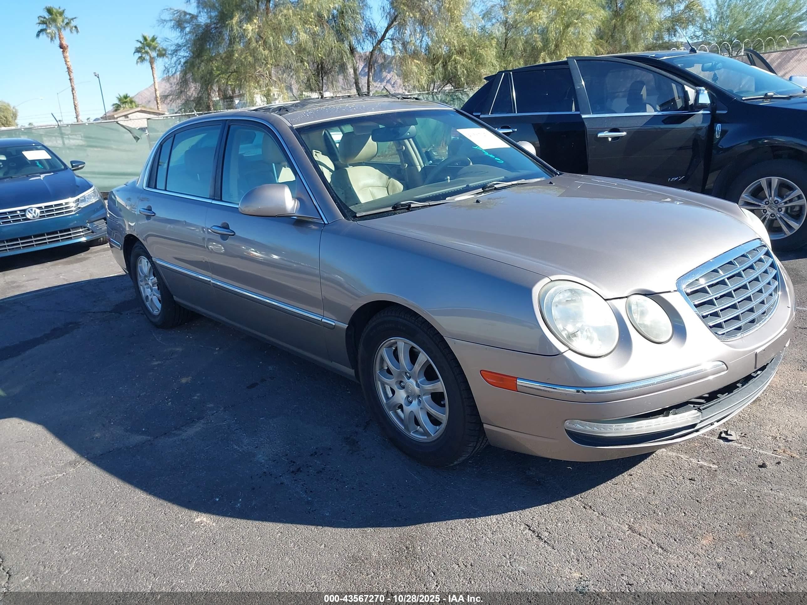 2008 Kia Amanti   Золотой vin: KNALD125285151434