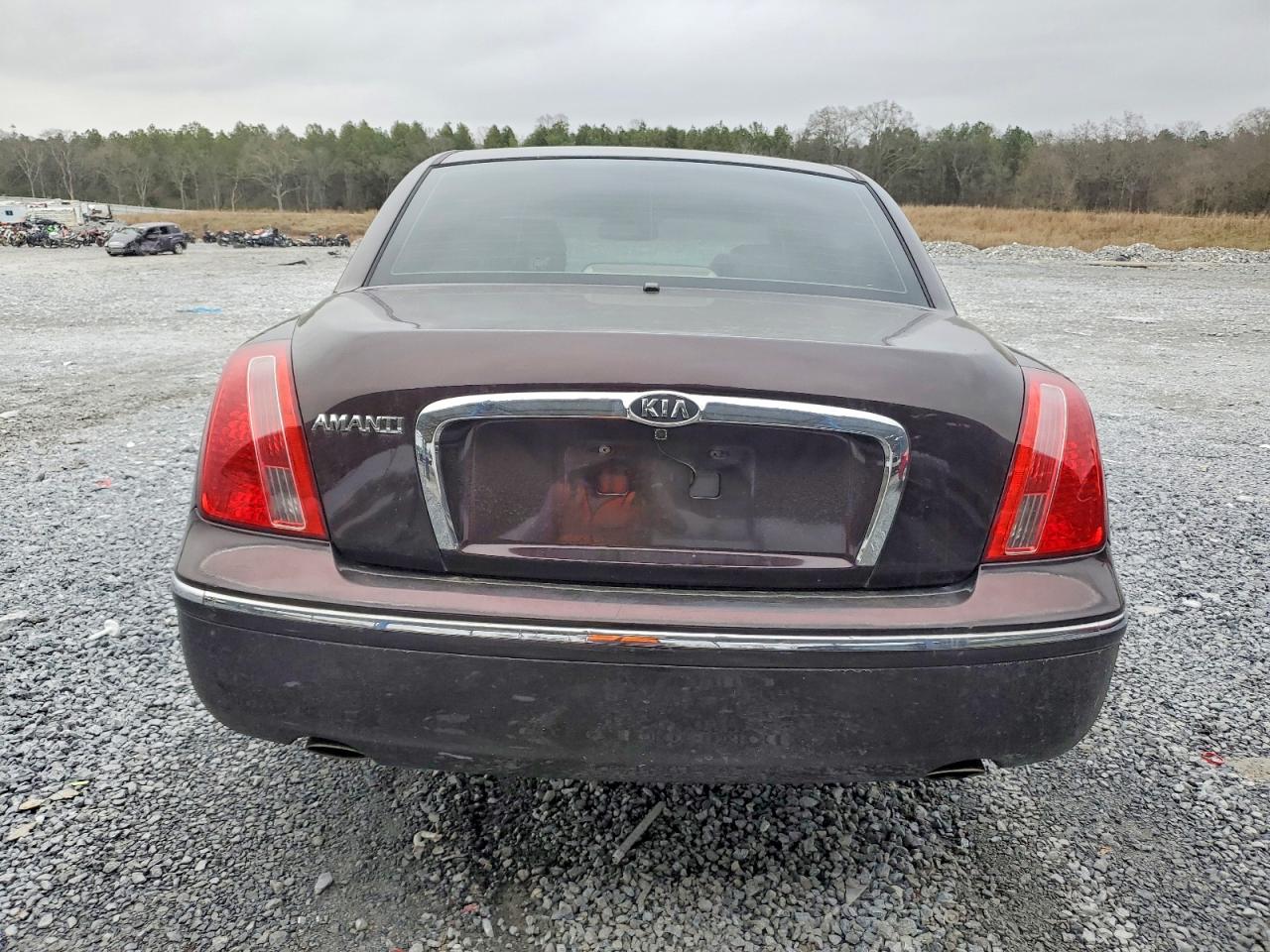 2008 Kia Amanti Burgundy vin: KNALD125285157041