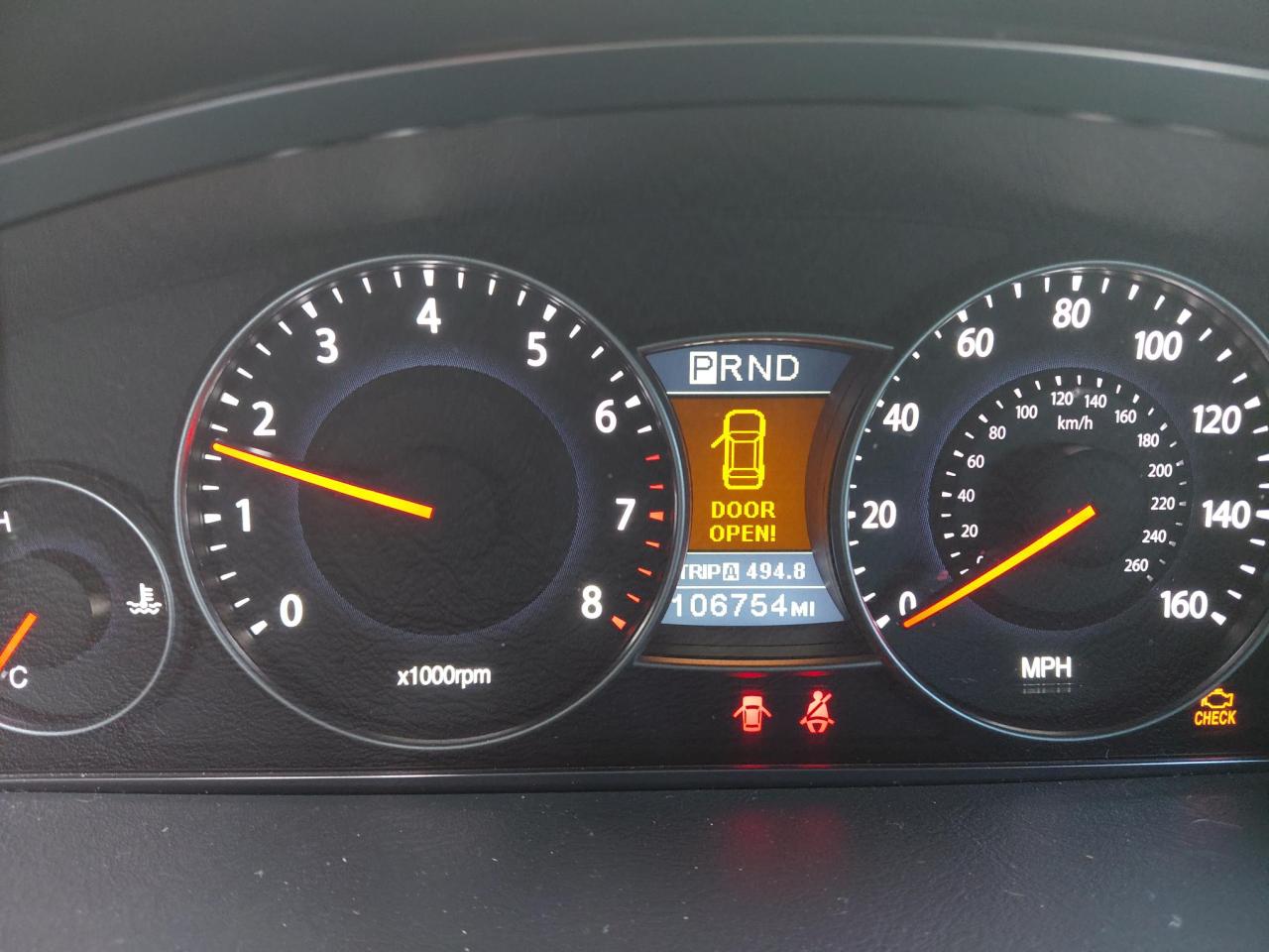 2008 Kia Amanti Черный vin: KNALD125285162658