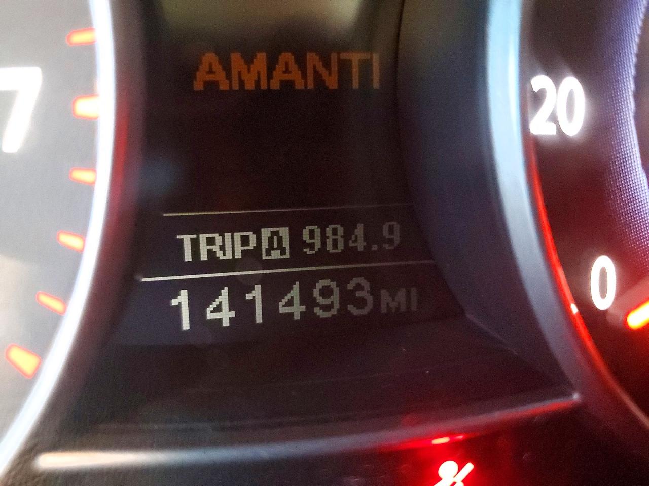2008 Kia Amanti Black vin: KNALD125285164376