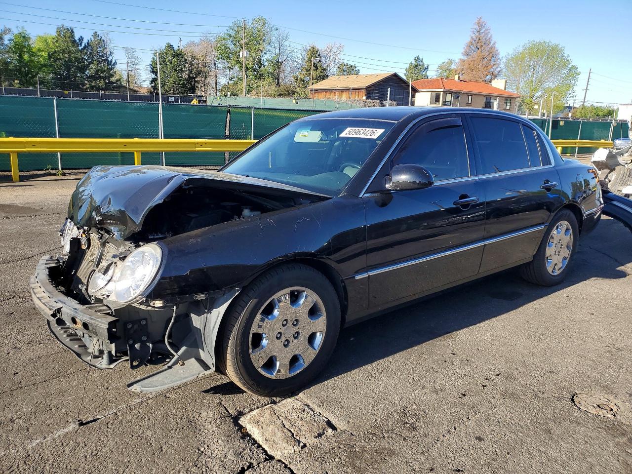2008 Kia Amanti Base Black vin: KNALD125285165611