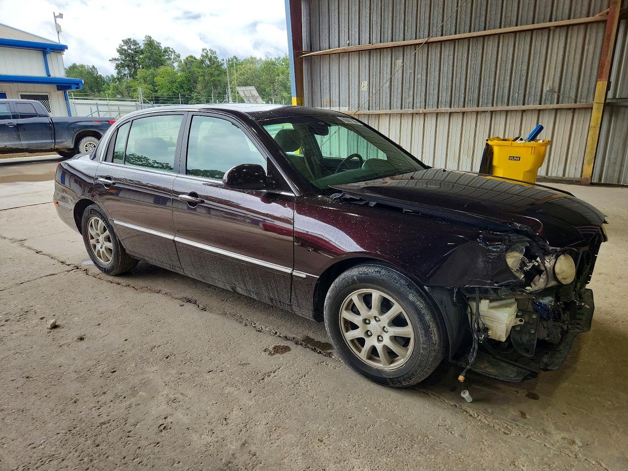2008 Kia Amanti Base Burgundy vin: KNALD125385143570