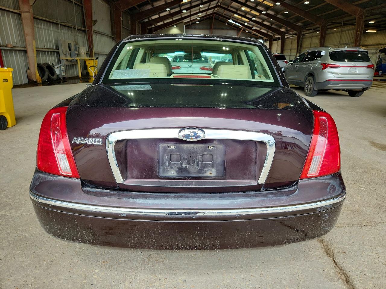 2008 Kia Amanti Base Burgundy vin: KNALD125385143570