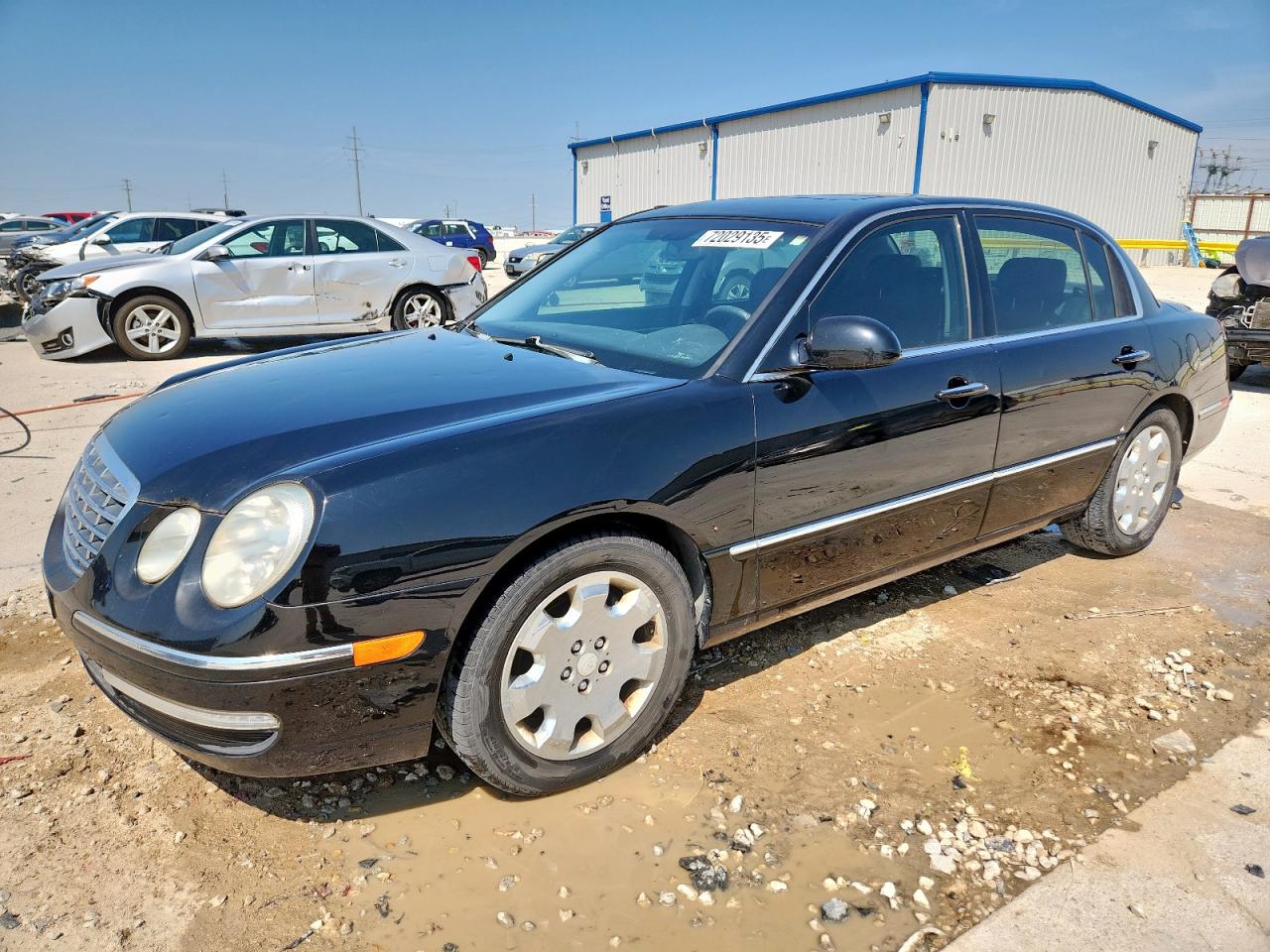 2008 Kia Amanti Черный vin: KNALD125385148610