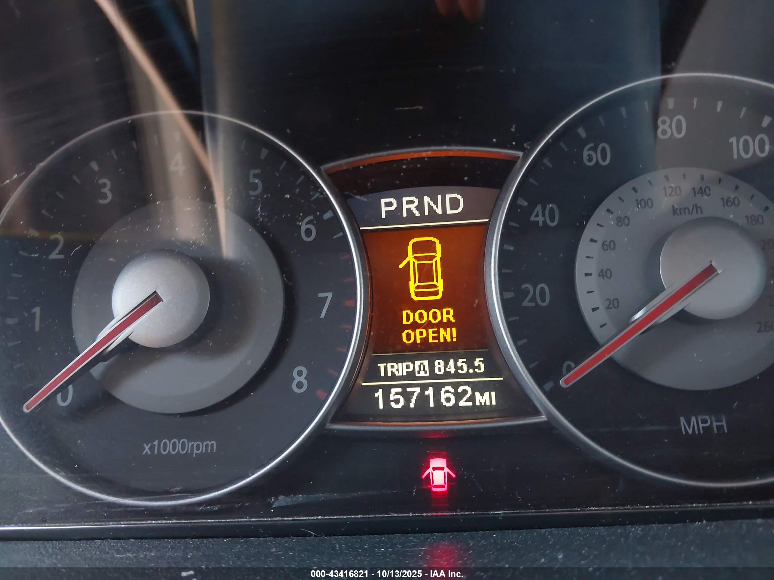 2008 Kia Amanti   Black vin: KNALD125385167433