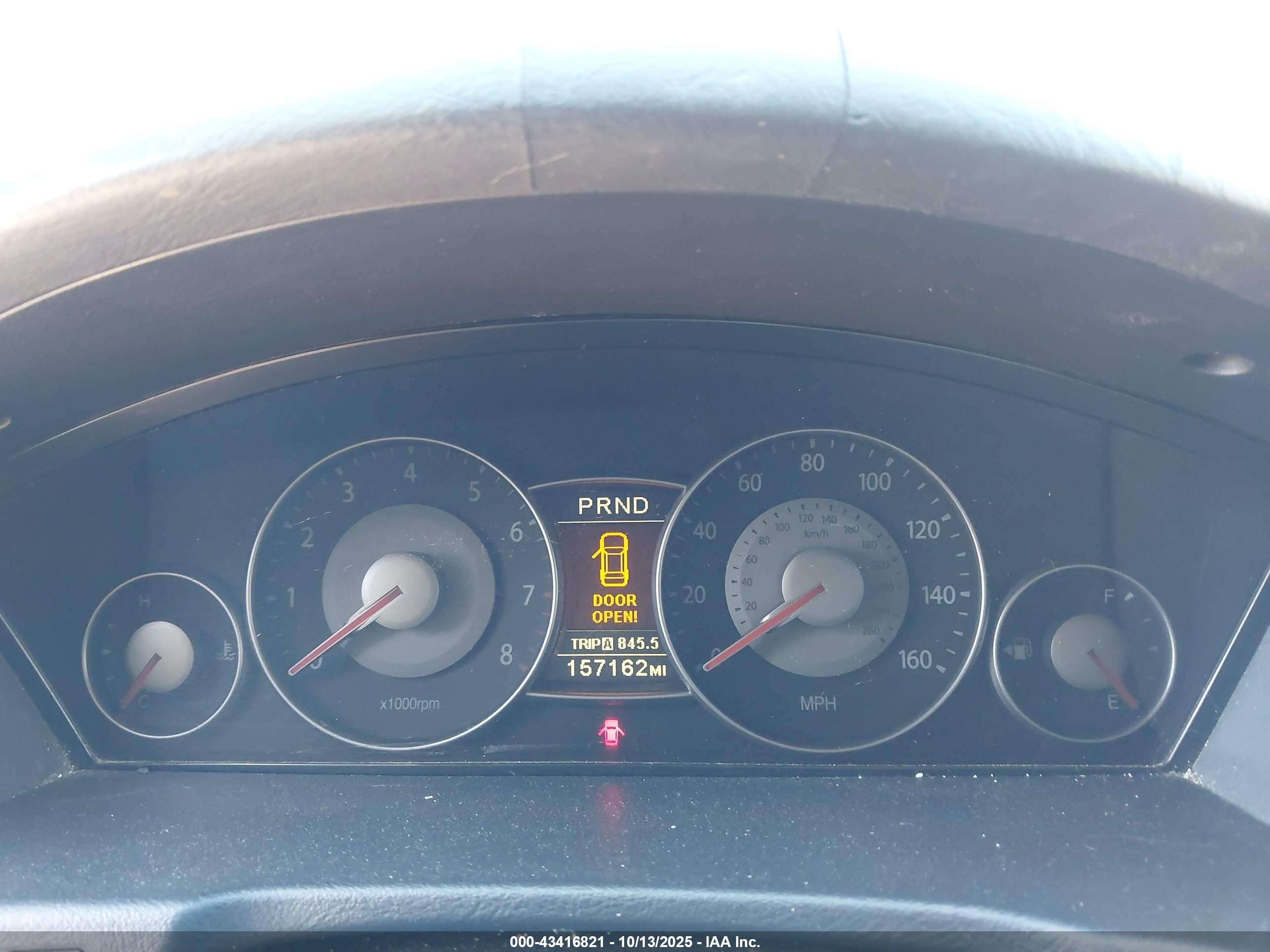 2008 Kia Amanti   Black vin: KNALD125385167433