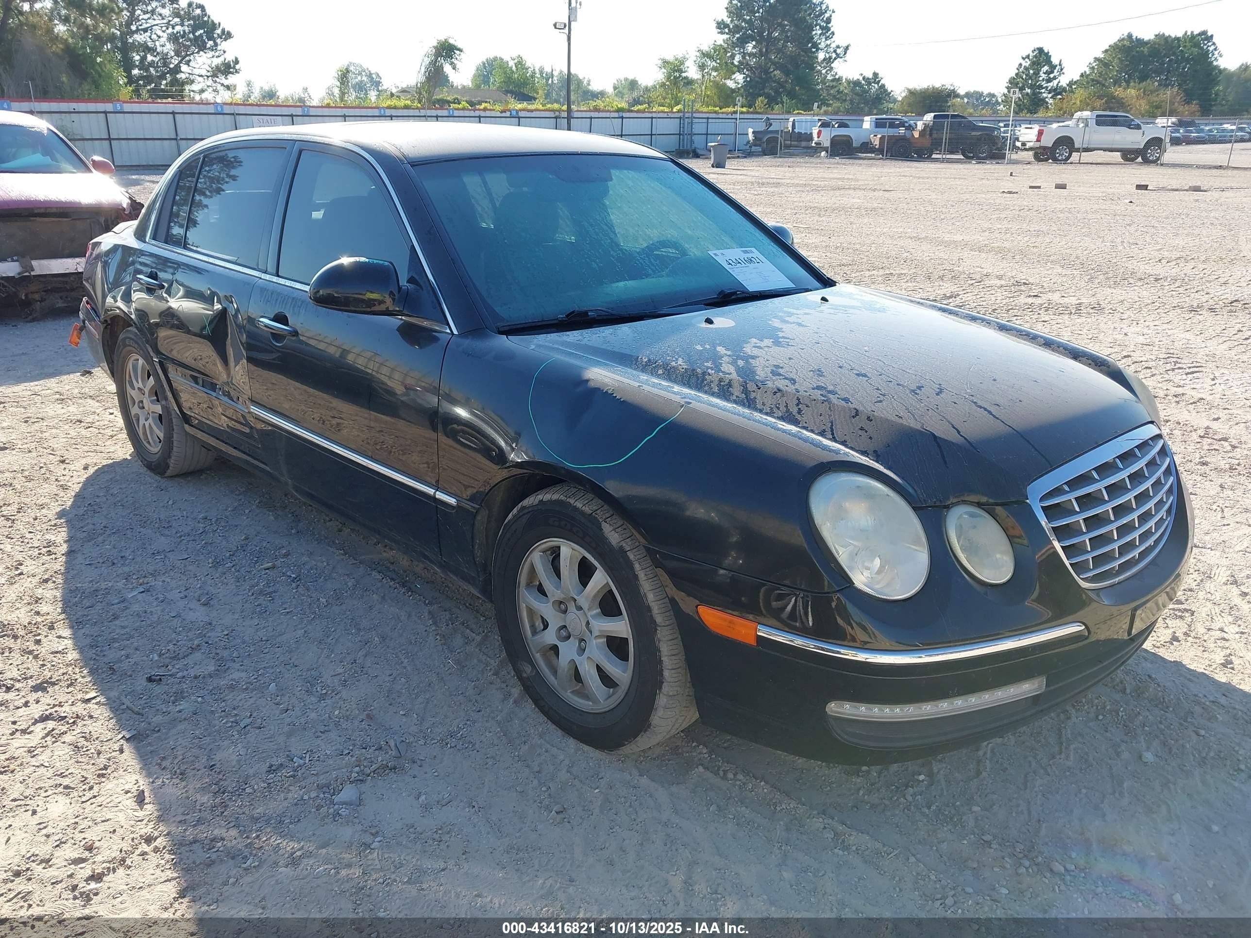 2008 Kia Amanti   Black vin: KNALD125385167433