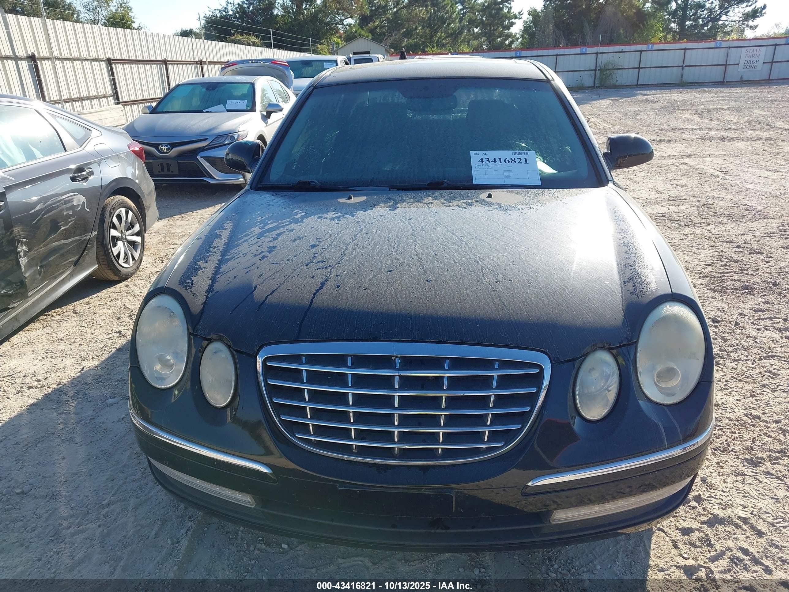 2008 Kia Amanti   Black vin: KNALD125385167433