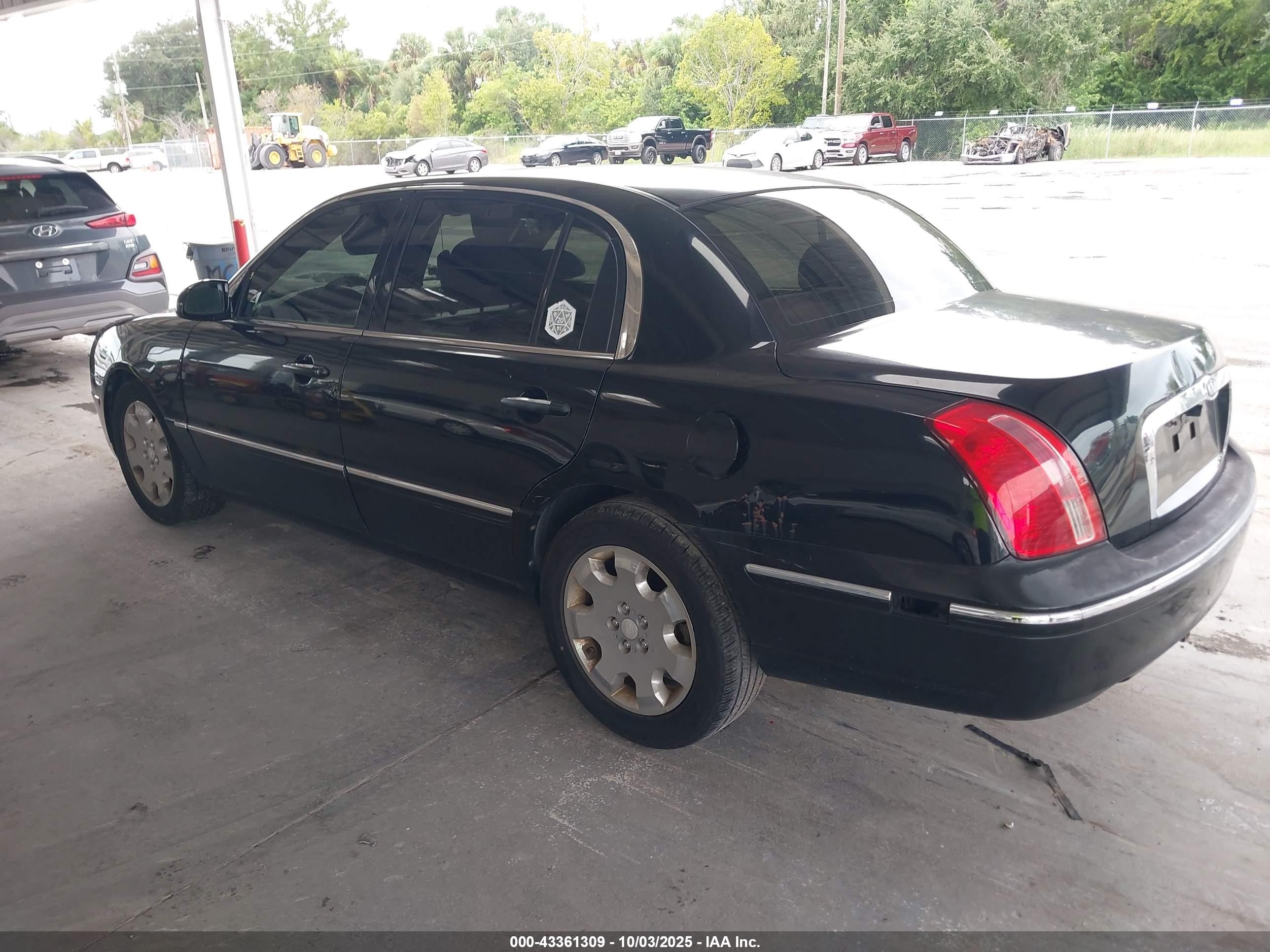 2008 Kia Amanti   Черный vin: KNALD125485150639