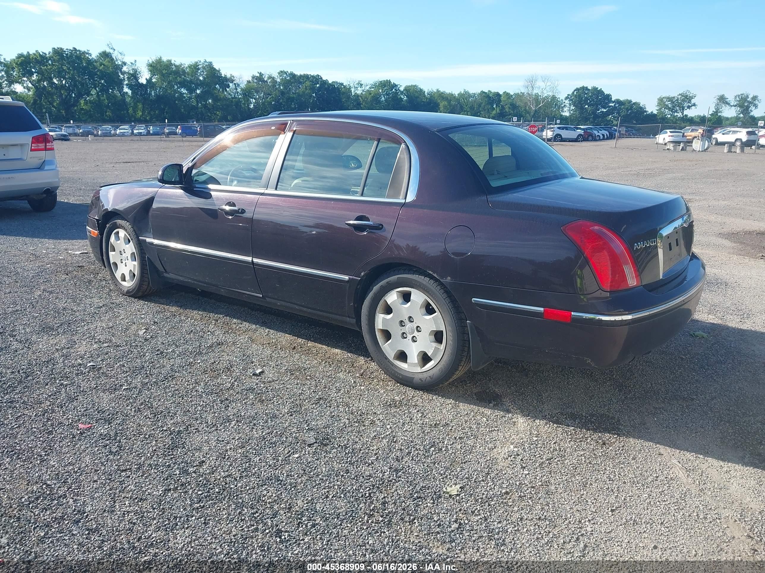 2008 Kia Amanti   Purple vin: KNALD125485160927
