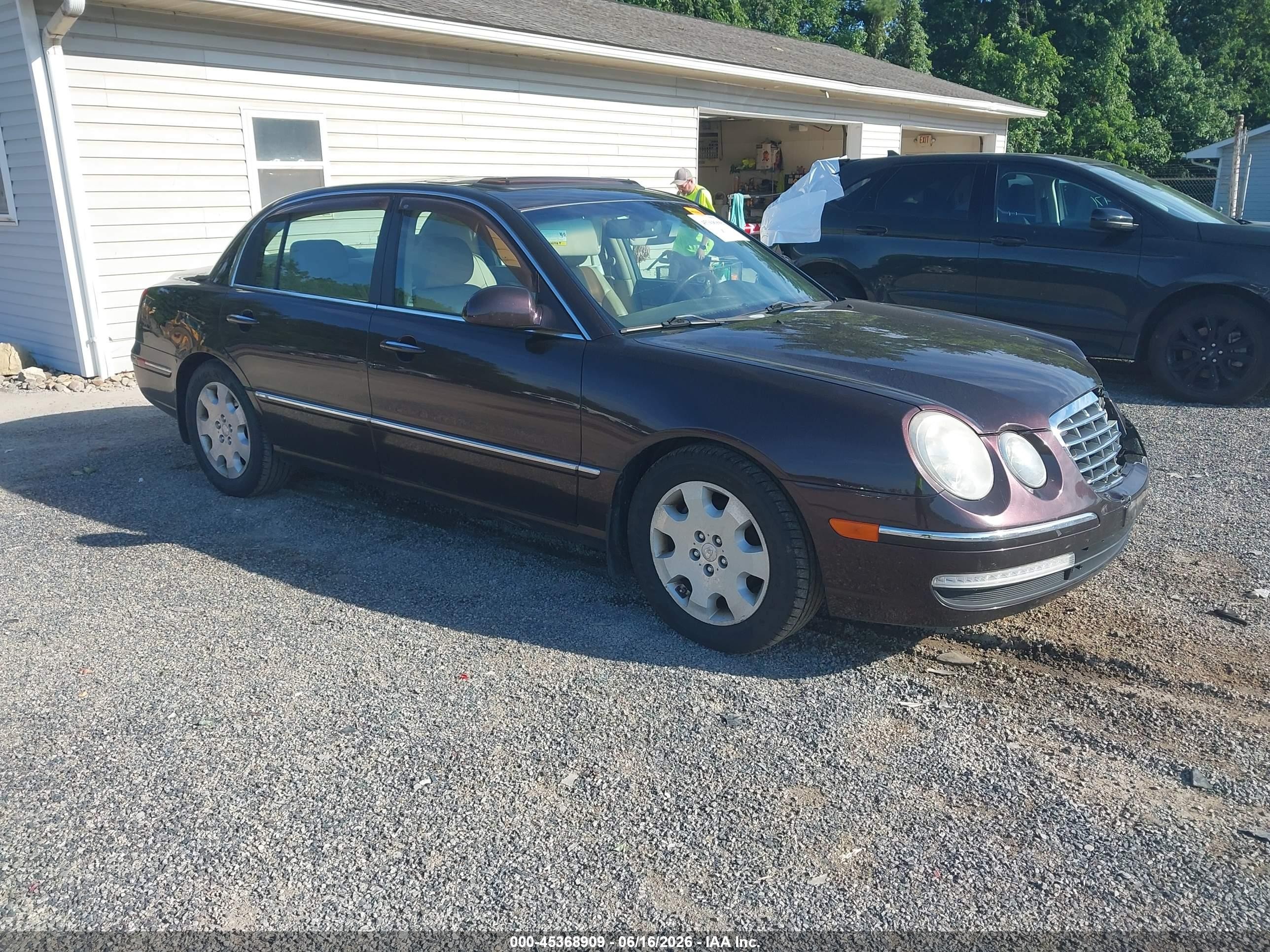 2008 Kia Amanti   Purple vin: KNALD125485160927