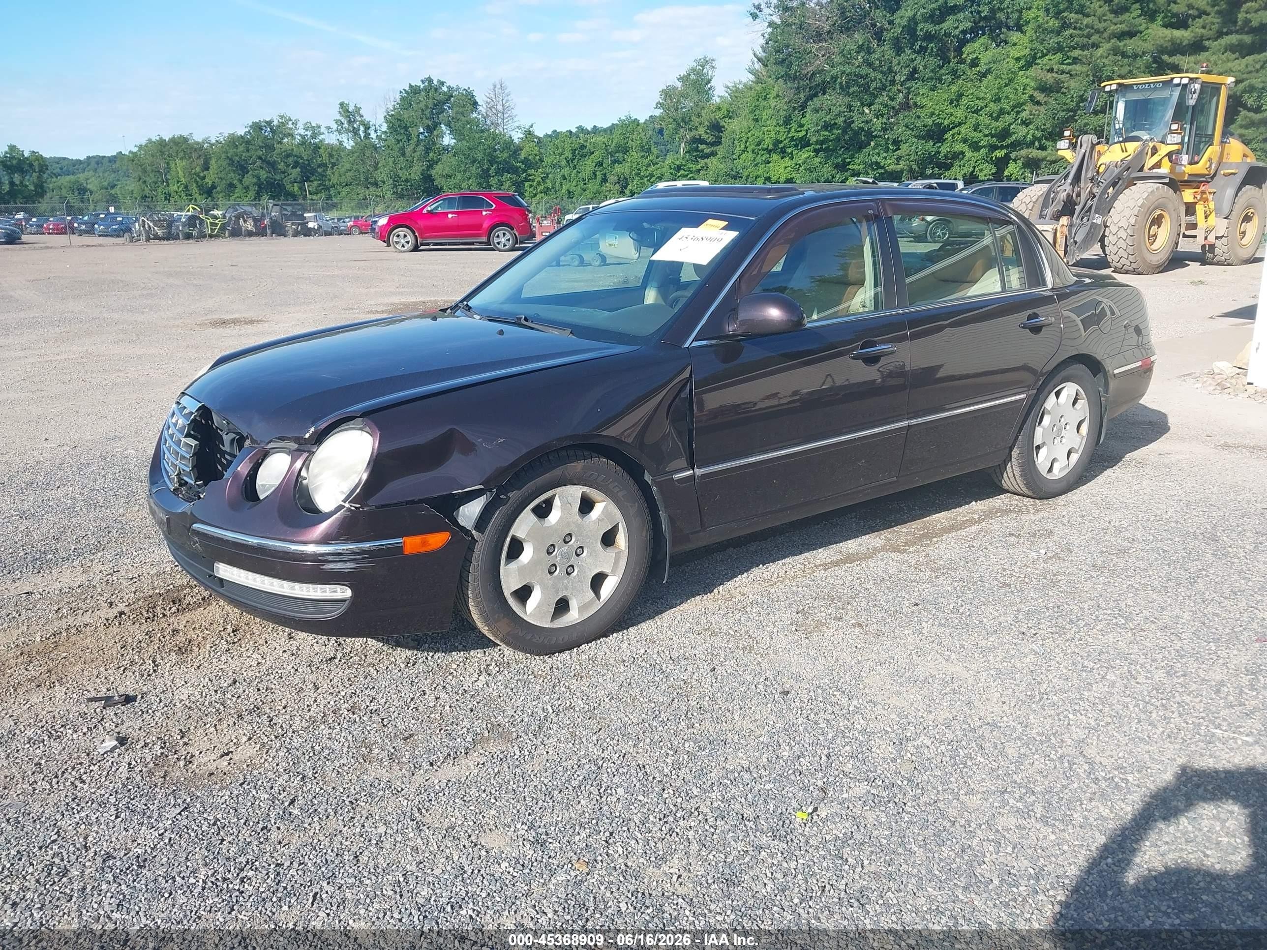 2008 Kia Amanti   Purple vin: KNALD125485160927