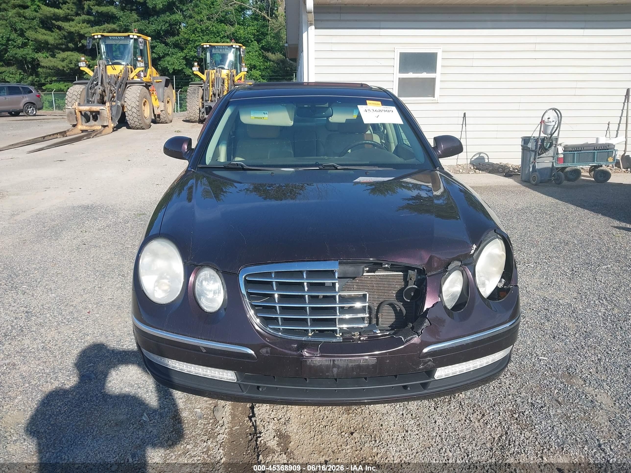 2008 Kia Amanti   Purple vin: KNALD125485160927