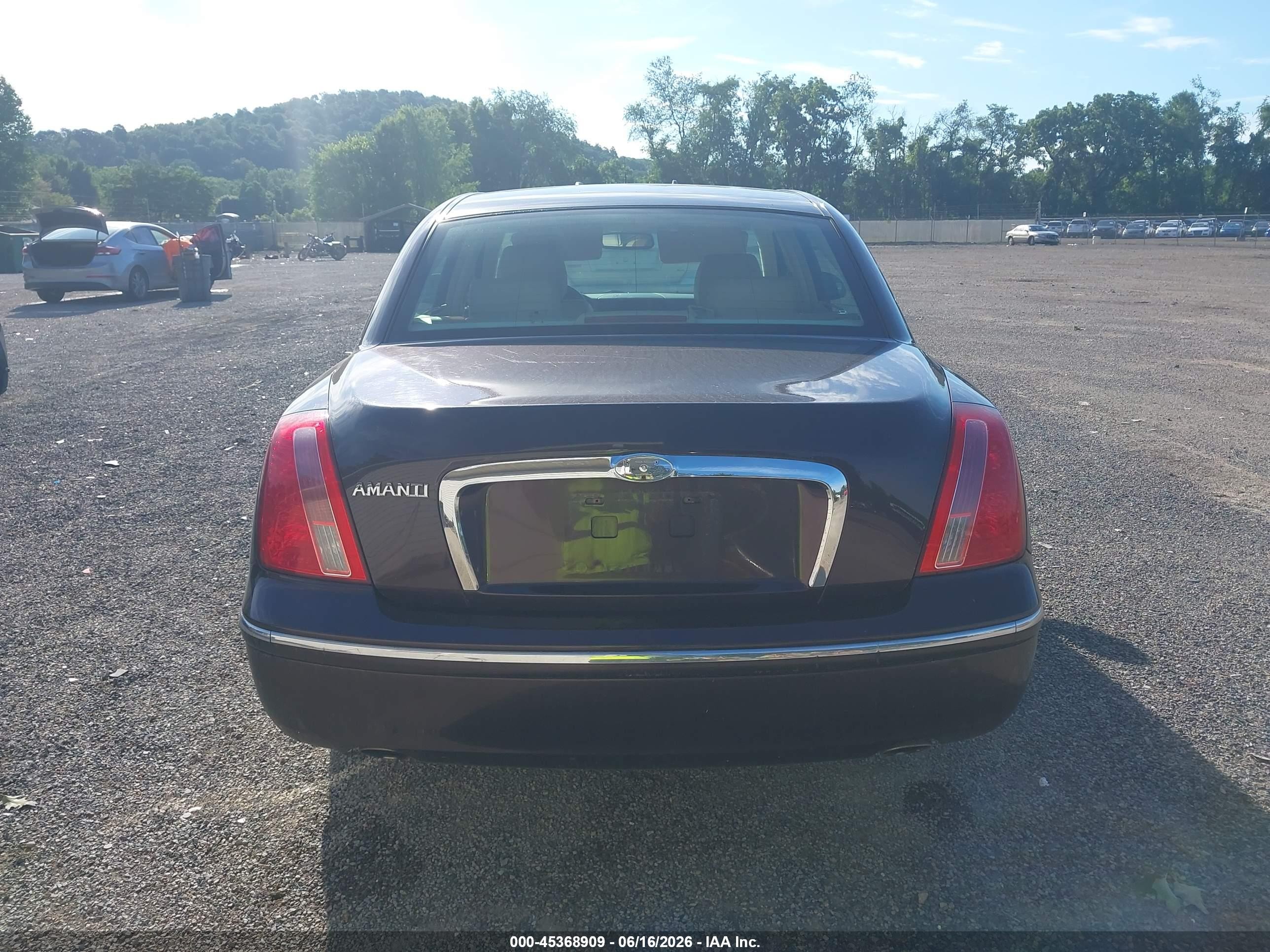 2008 Kia Amanti   Purple vin: KNALD125485160927