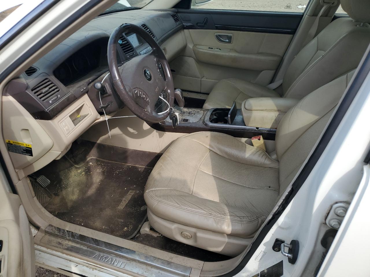 2008 Kia Amanti Белый vin: KNALD125485167571