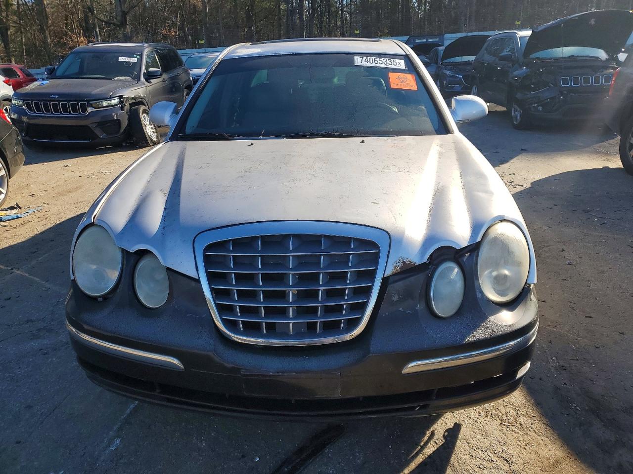2008 Kia Amanti Серебряный vin: KNALD125585160712