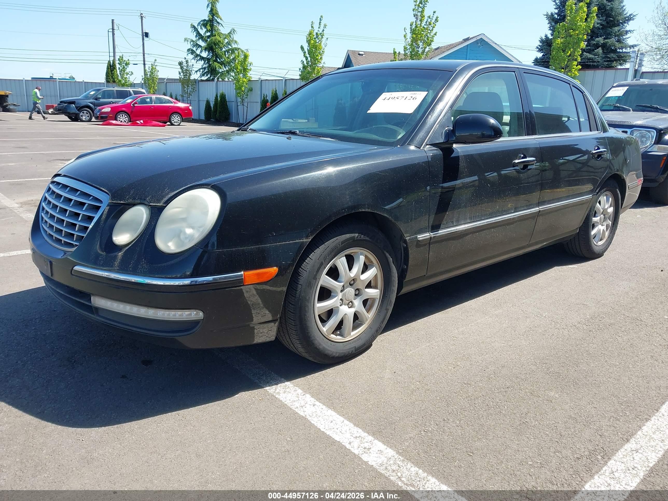 2008 Kia Amanti   Black vin: KNALD125785156063