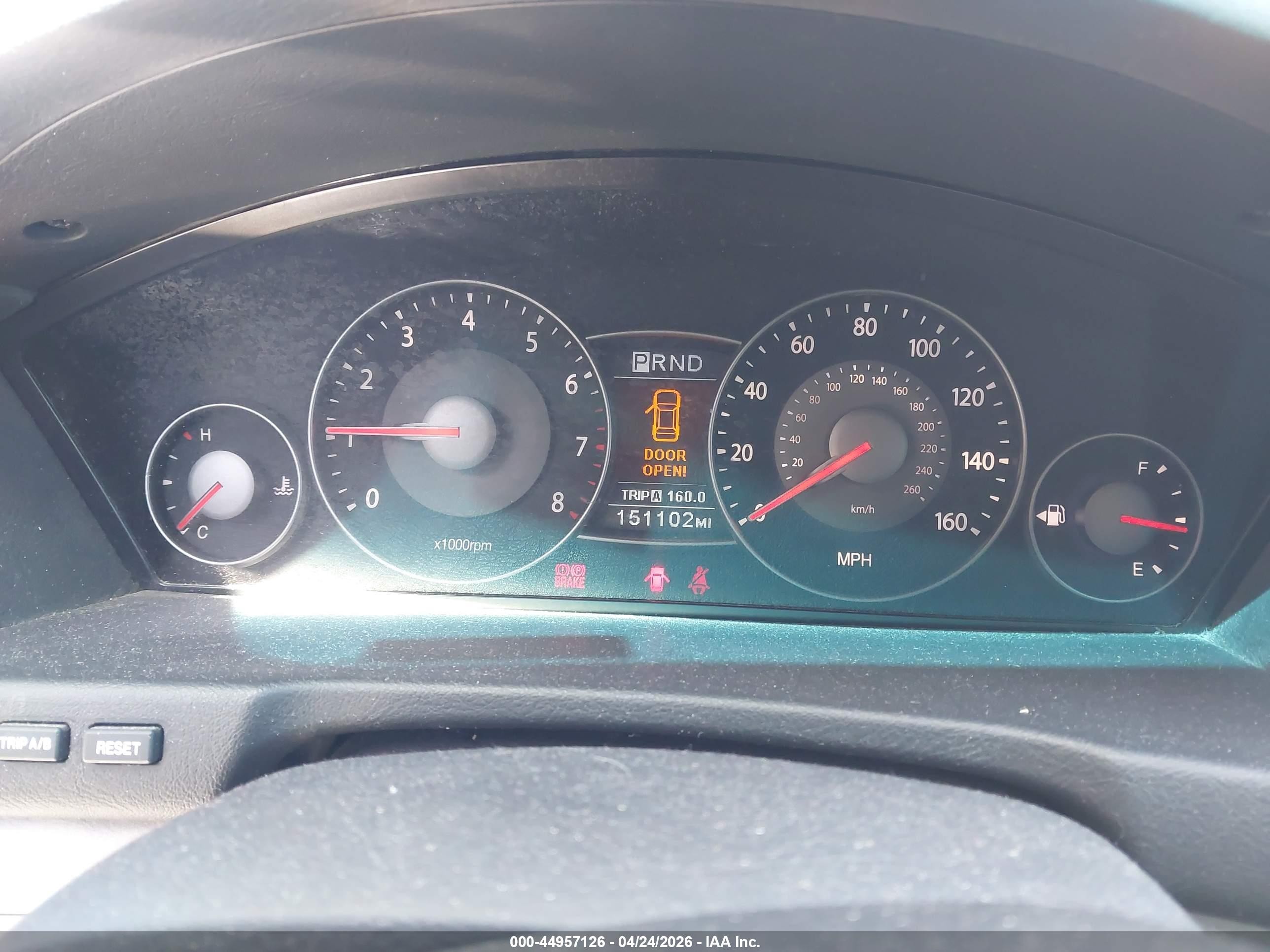 2008 Kia Amanti   Black vin: KNALD125785156063