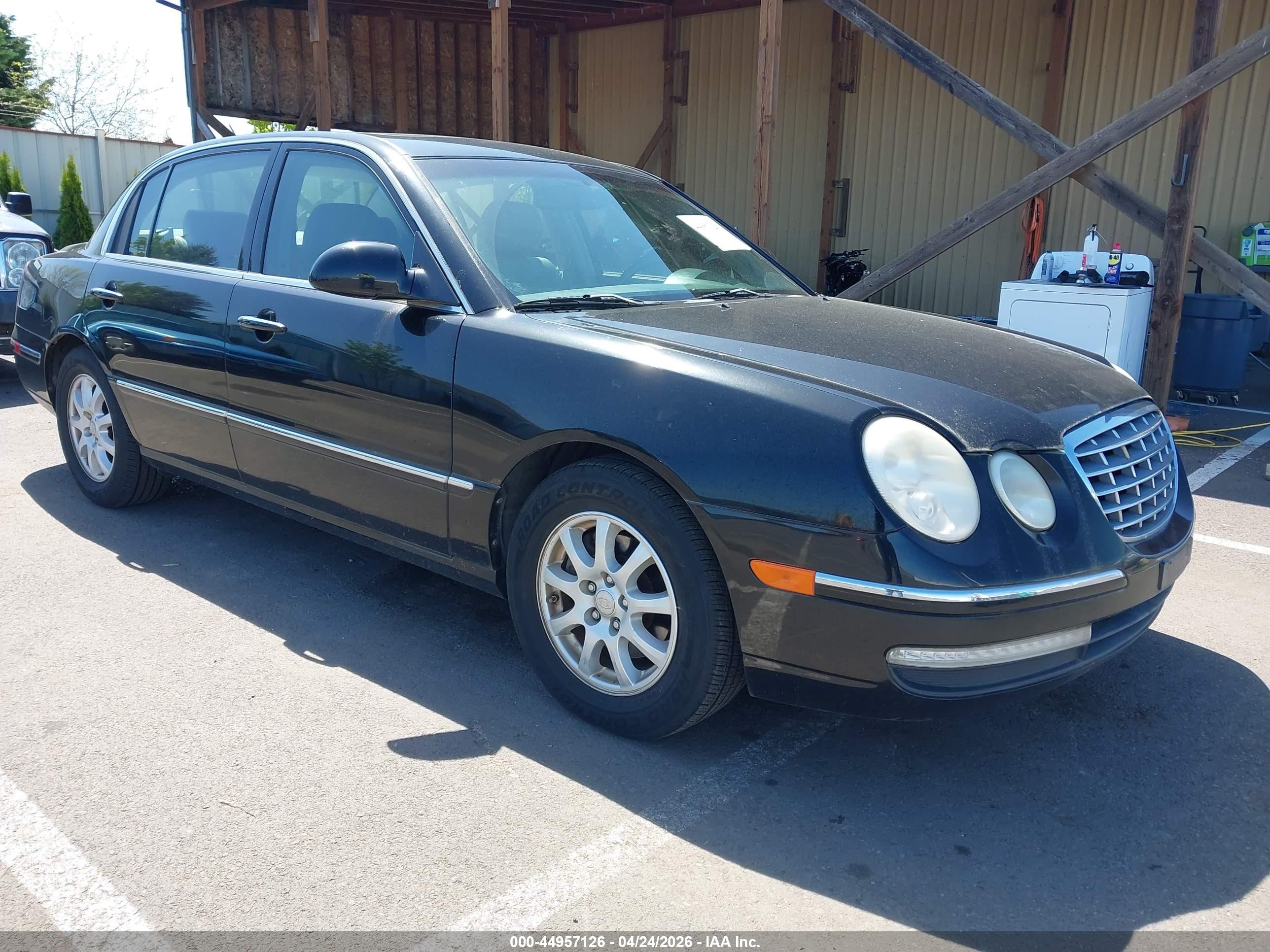2008 Kia Amanti   Black vin: KNALD125785156063