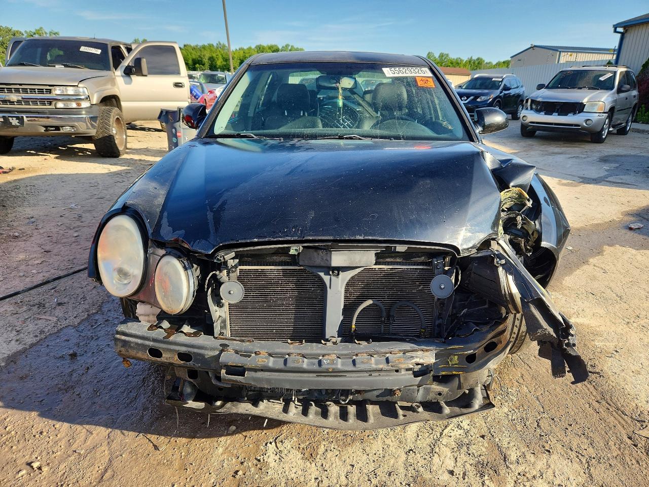 2008 Kia Amanti Base Черный vin: KNALD125985154783